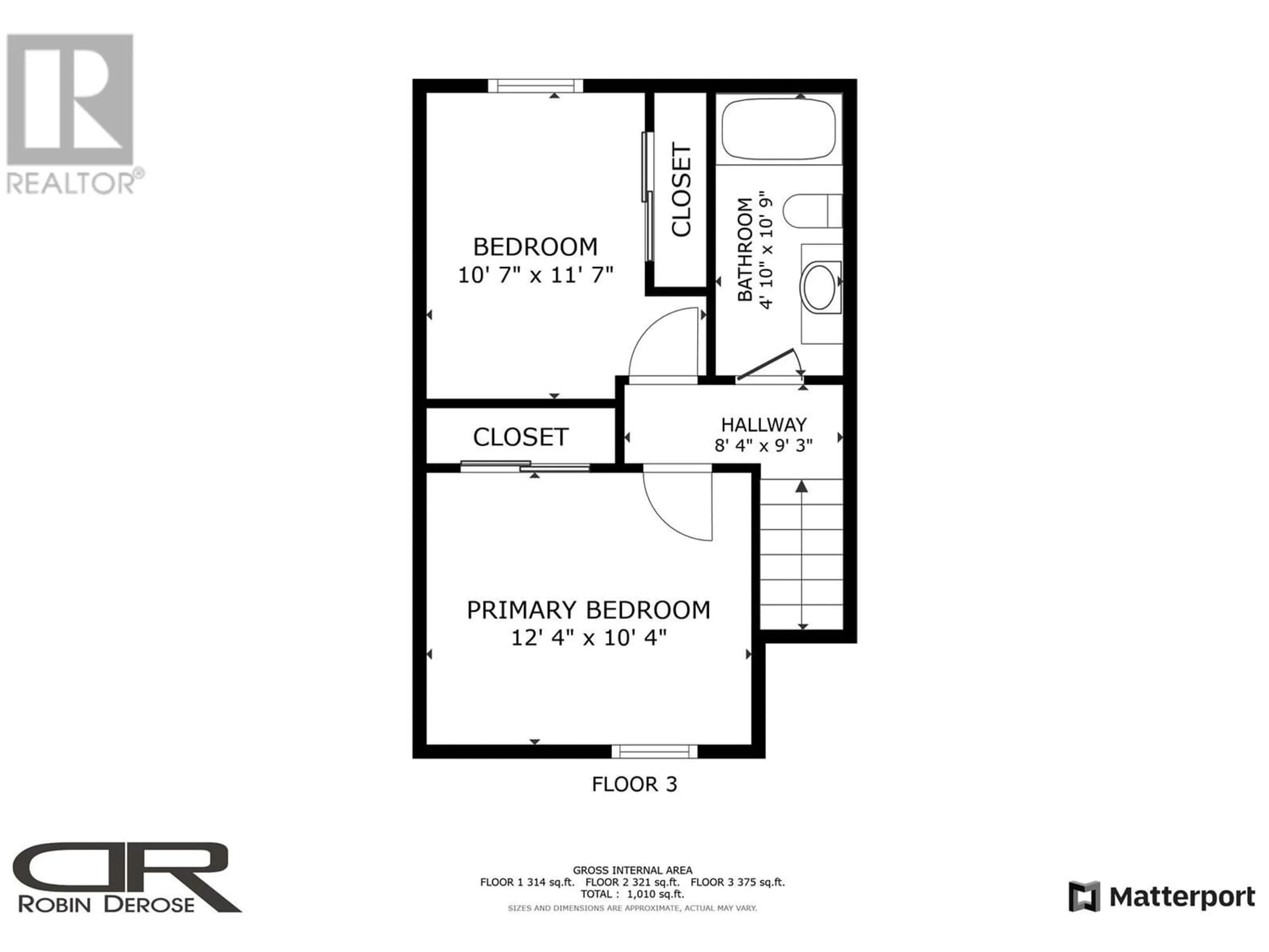 Floor plan for 9807 97 STREET, Fort St. John British Columbia V1J3S4