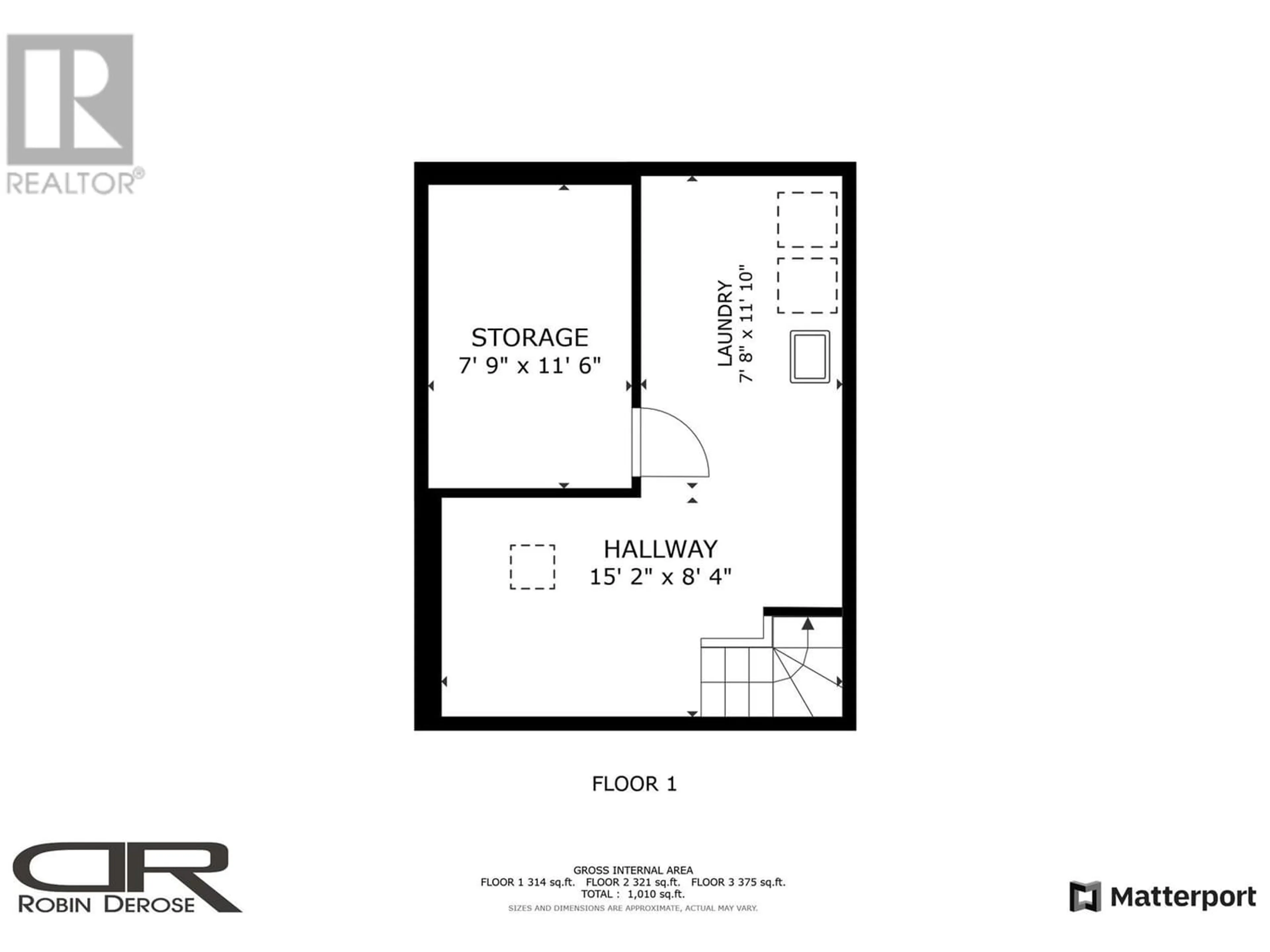 Floor plan for 9807 97 STREET, Fort St. John British Columbia V1J3S4