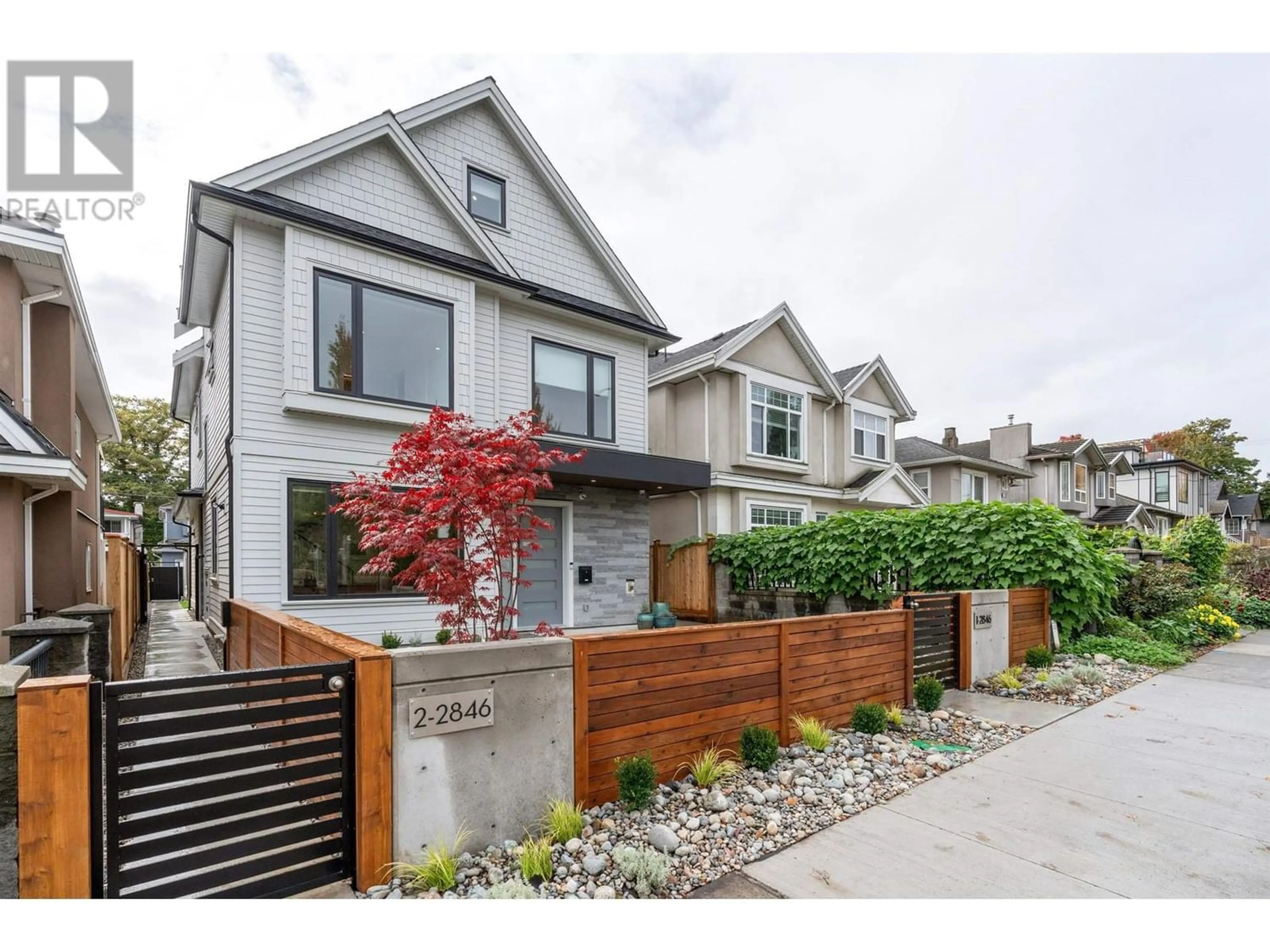 Frontside or backside of a home for 2 2846 MCGILL STREET, Vancouver British Columbia V5K1H6