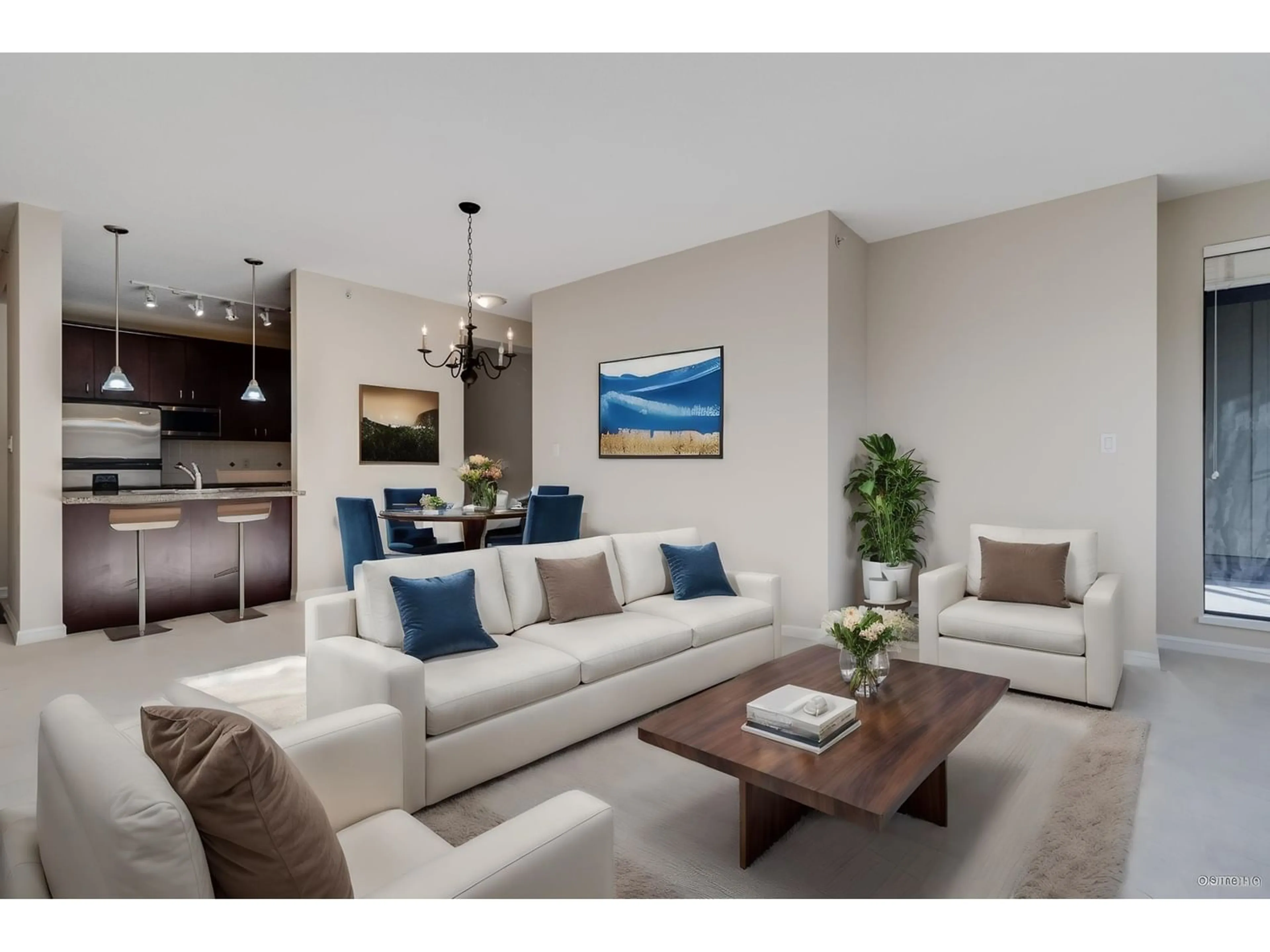 Living room for 603 1551 FOSTER STREET, White Rock British Columbia V4B5M1