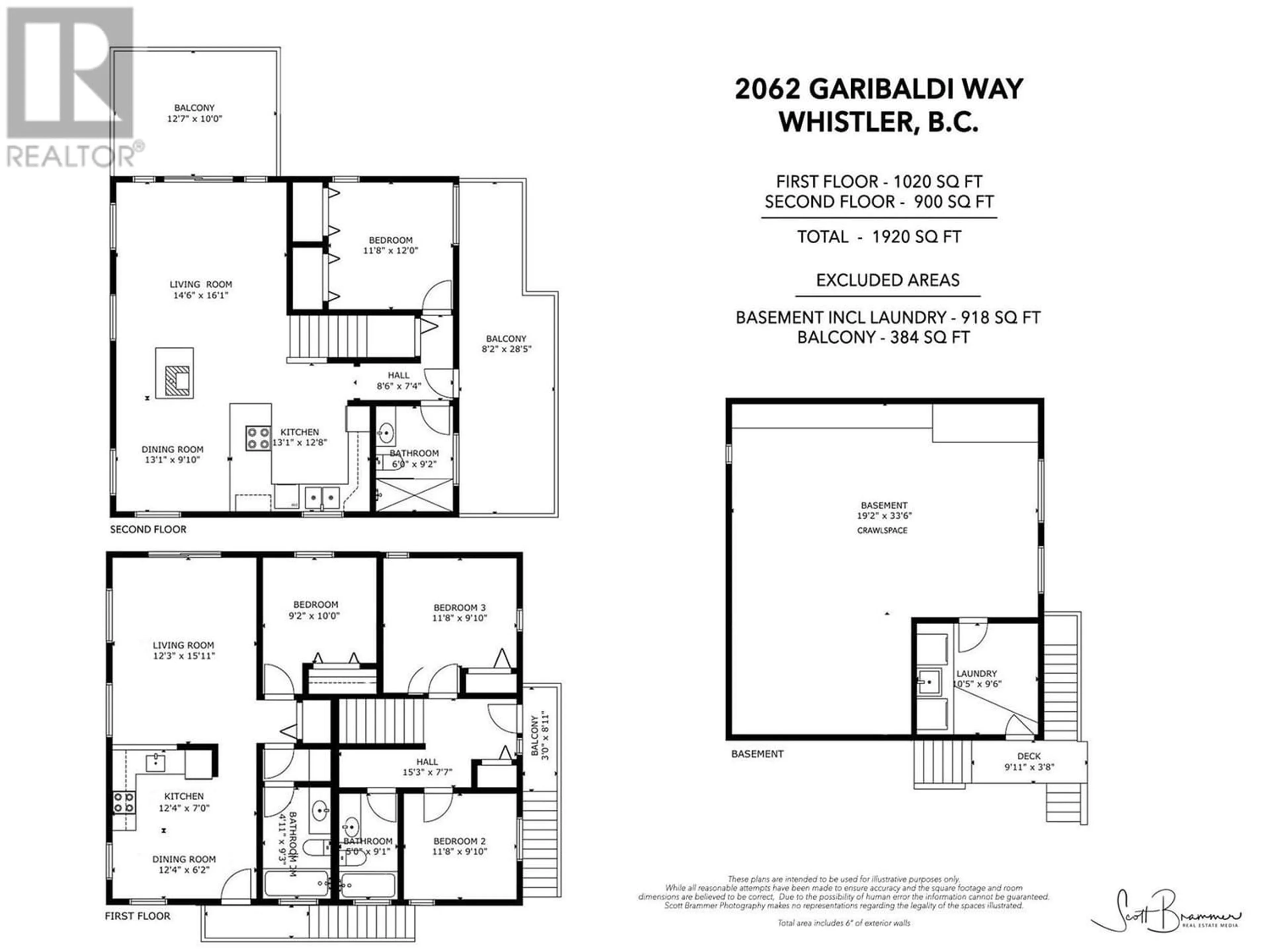 Floor plan for 2062 GARIBALDI WAY, Whistler British Columbia V8E0A6