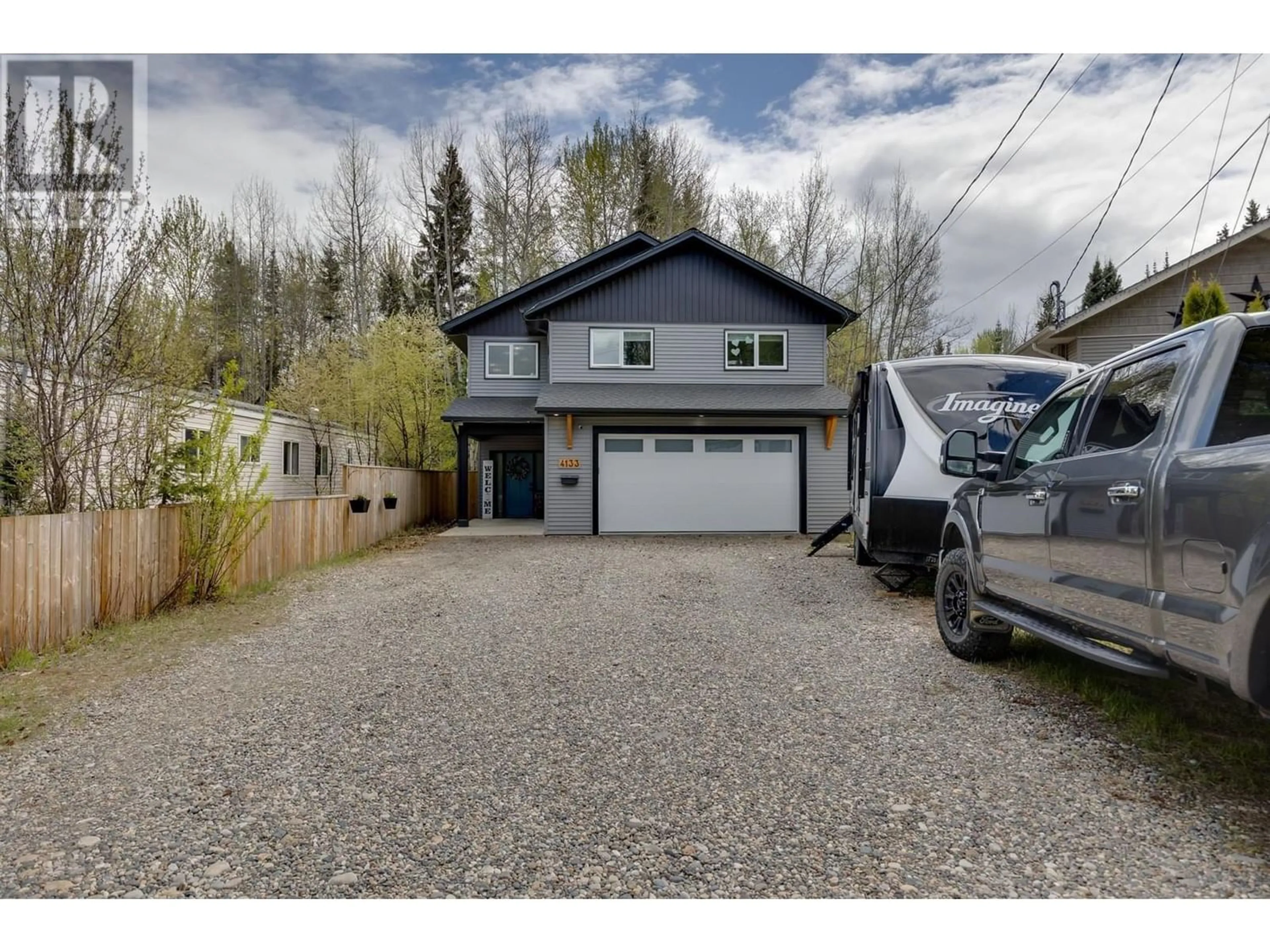 Frontside or backside of a home for 4133 ESTAVILLA DRIVE, Prince George British Columbia V2K2T8