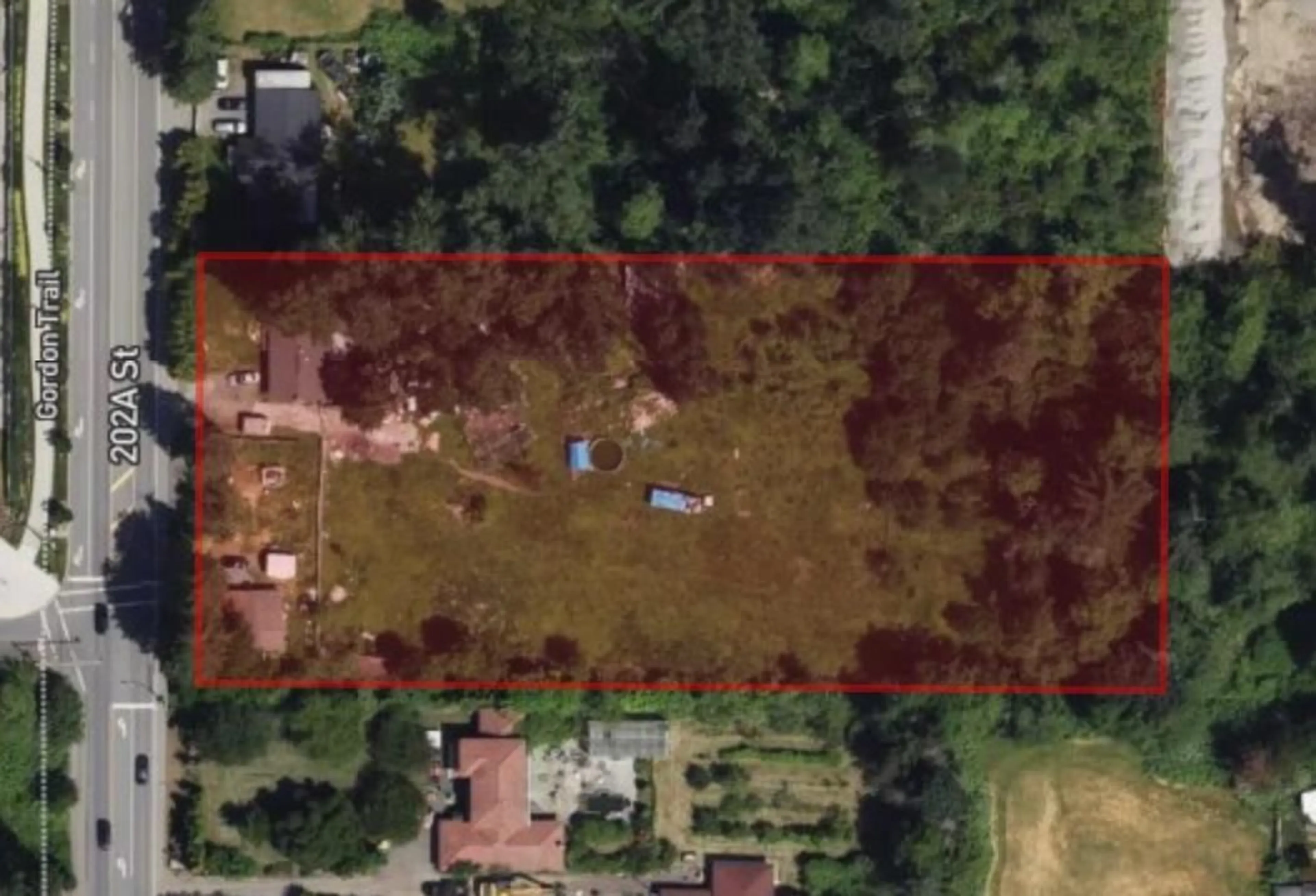 A pic from outside/outdoor area/front of a property/back of a property/a pic from drone, building for 7628 202A STREET, Langley British Columbia V2Y1W5