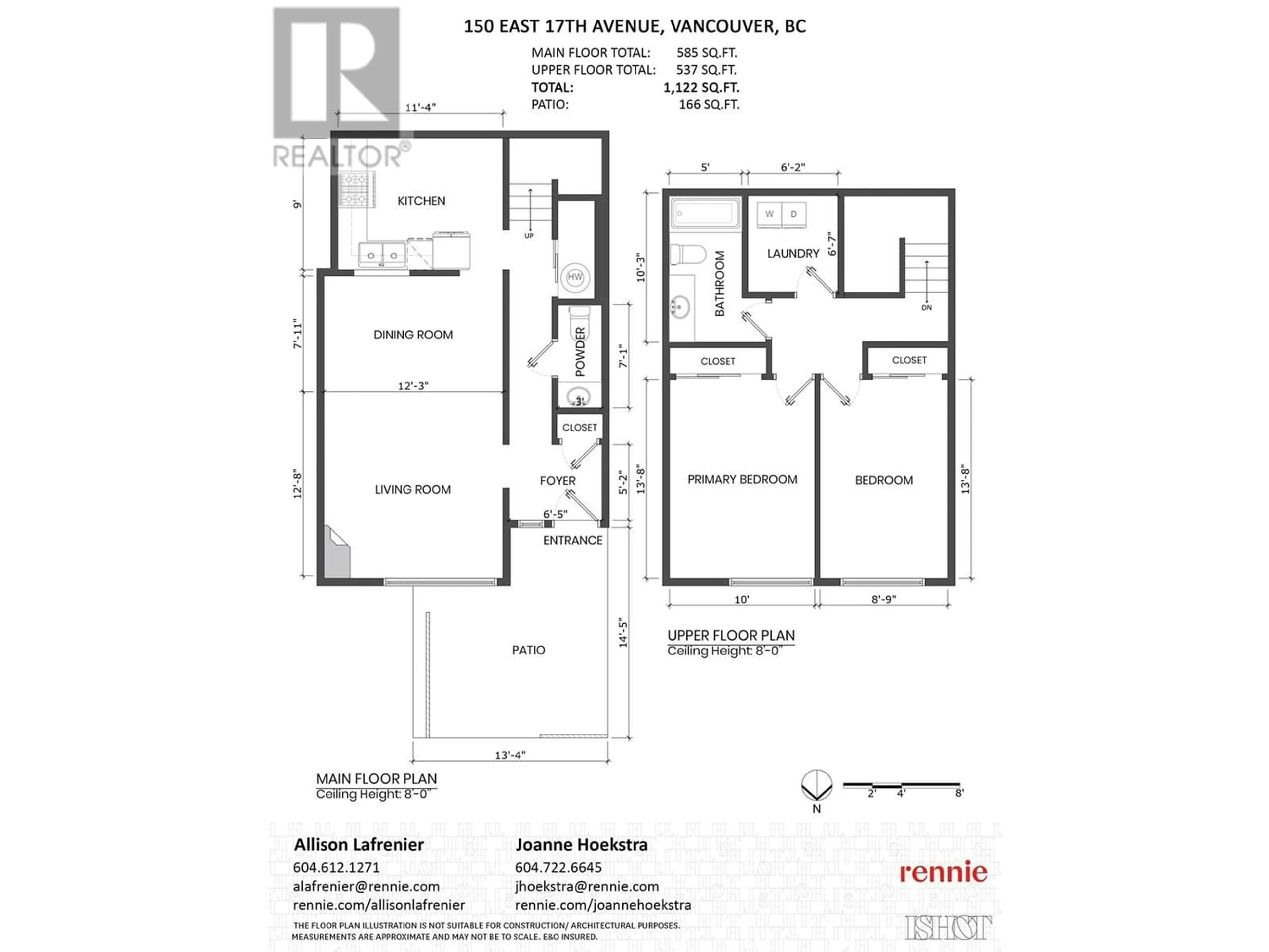 Floor plan for 150 E 17TH AVENUE, Vancouver British Columbia V5V1A4