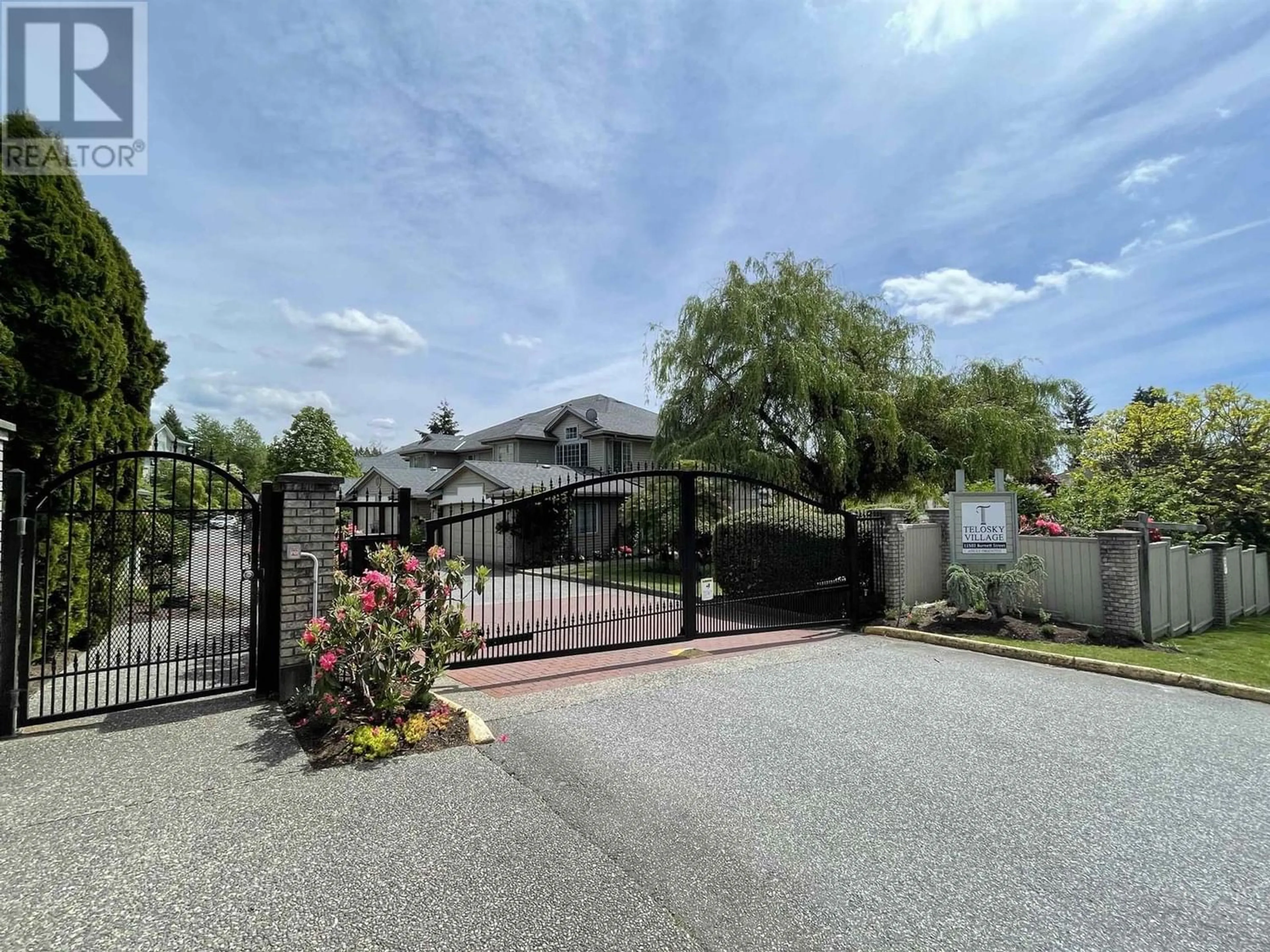 A pic from exterior of the house or condo, the street view for 12 11502 BURNETT STREET, Maple Ridge British Columbia V2X0Y2