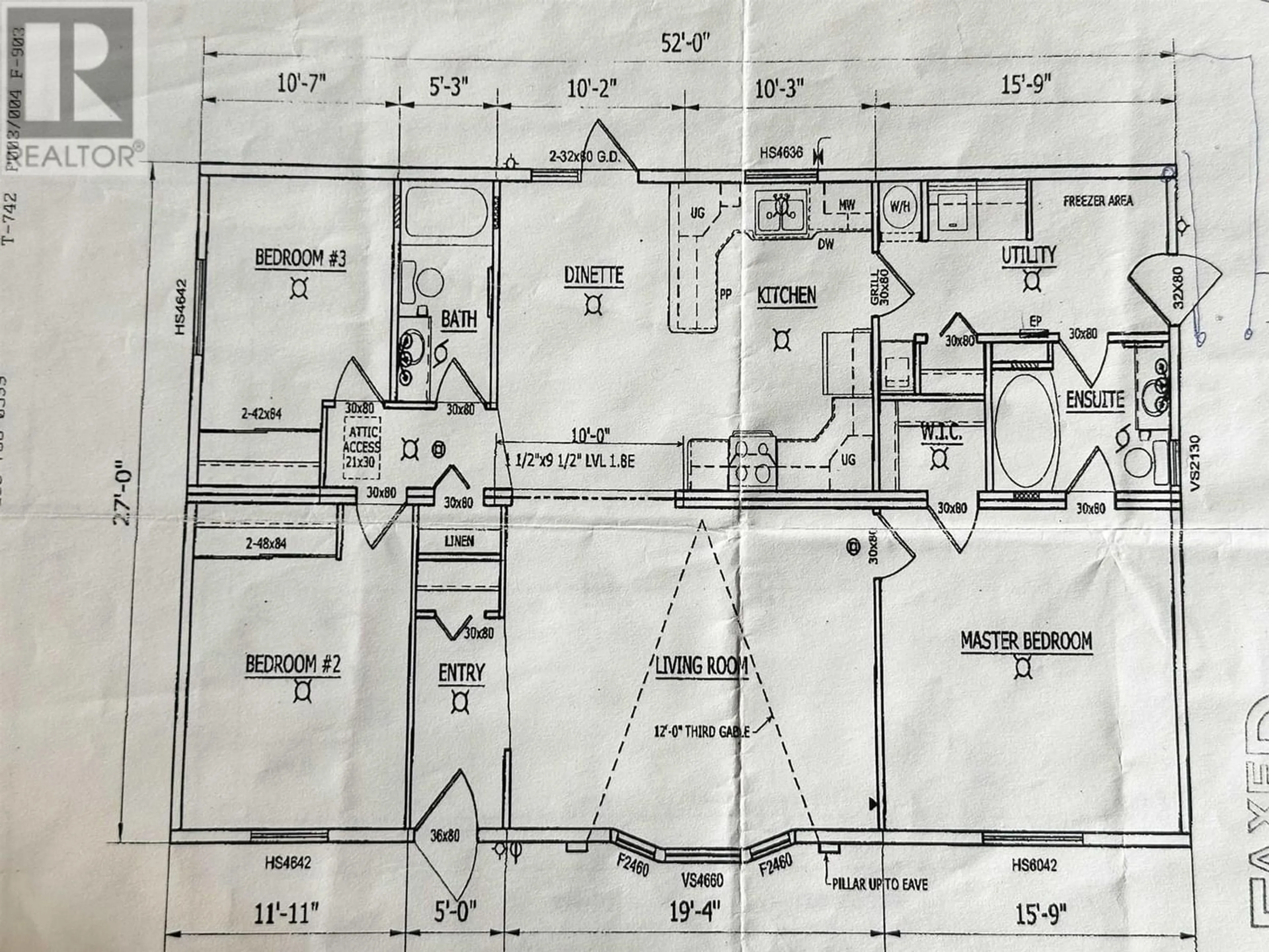 Floor plan for 935 BEAVEN CRESCENT, Valemount British Columbia V0E2Z0