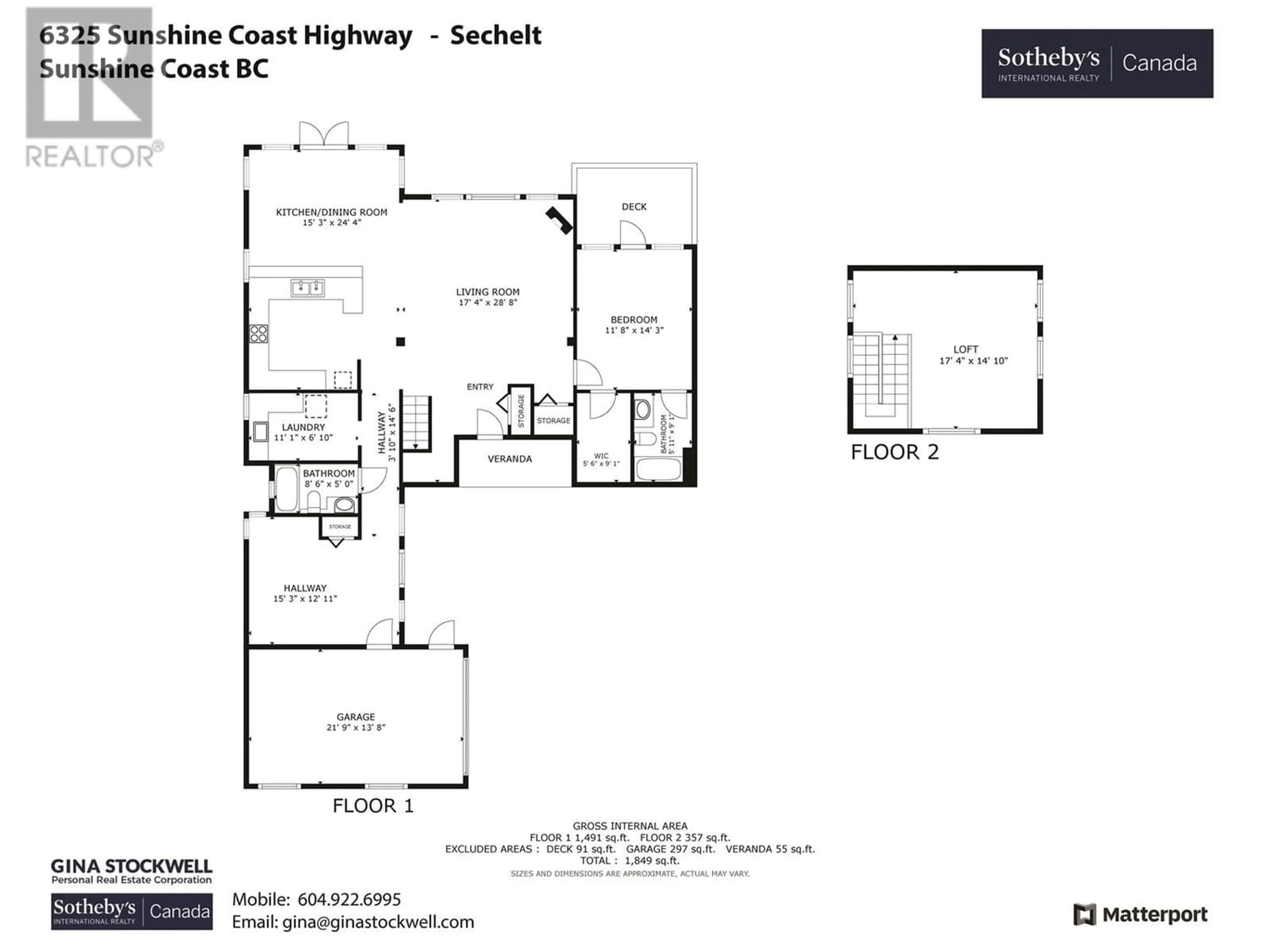 Floor plan for 6325 SUNSHINE COAST HIGHWAY, Sechelt British Columbia V7Z0M3