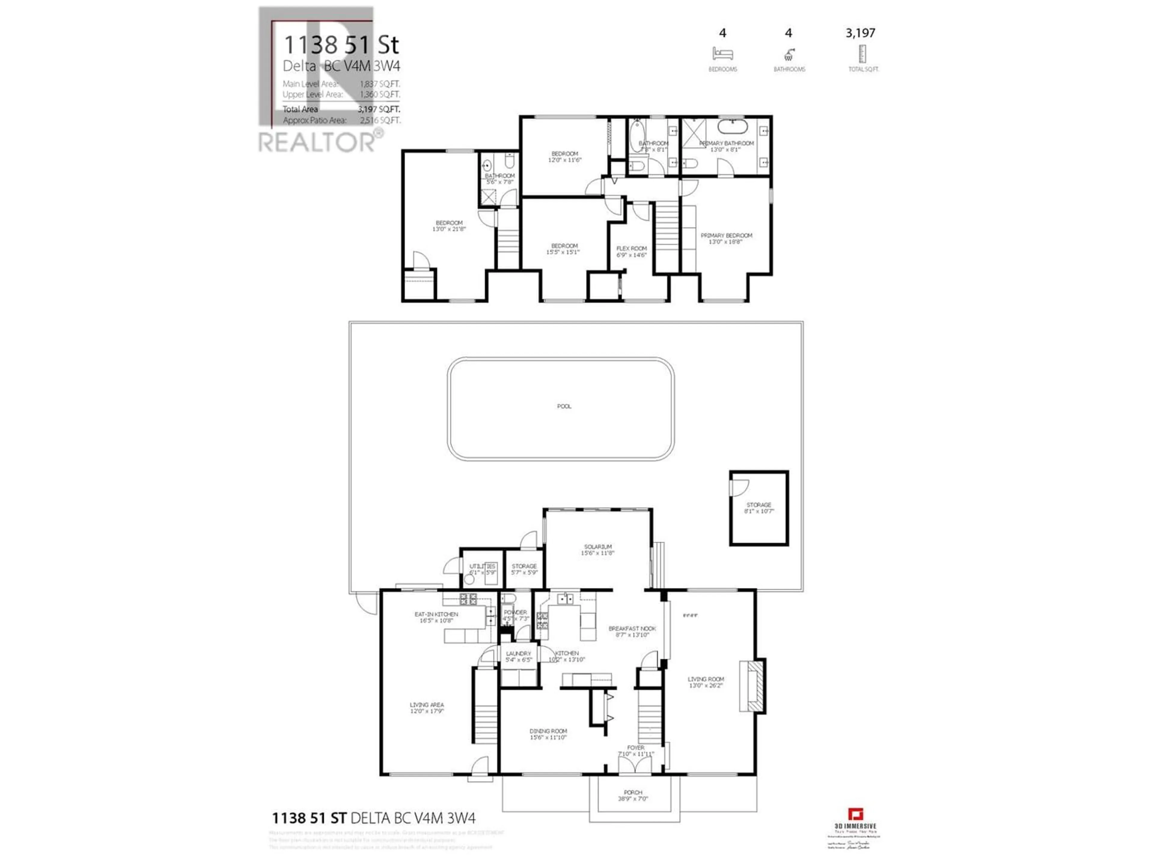 Floor plan for 1138 51 STREET, Delta British Columbia V4M3W4