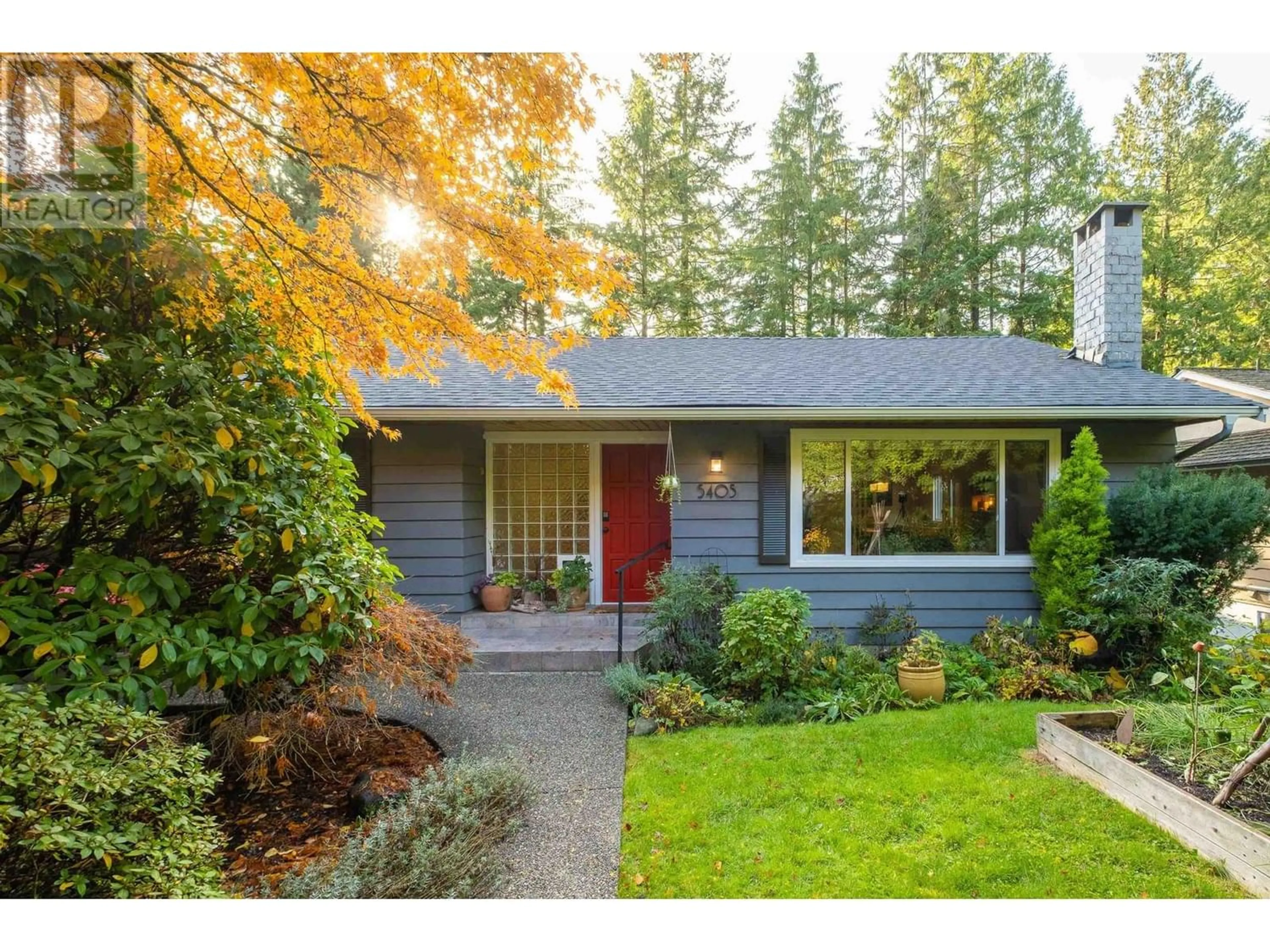 Home with vinyl exterior material for 5405 RANGER AVENUE, North Vancouver British Columbia V7R3M7