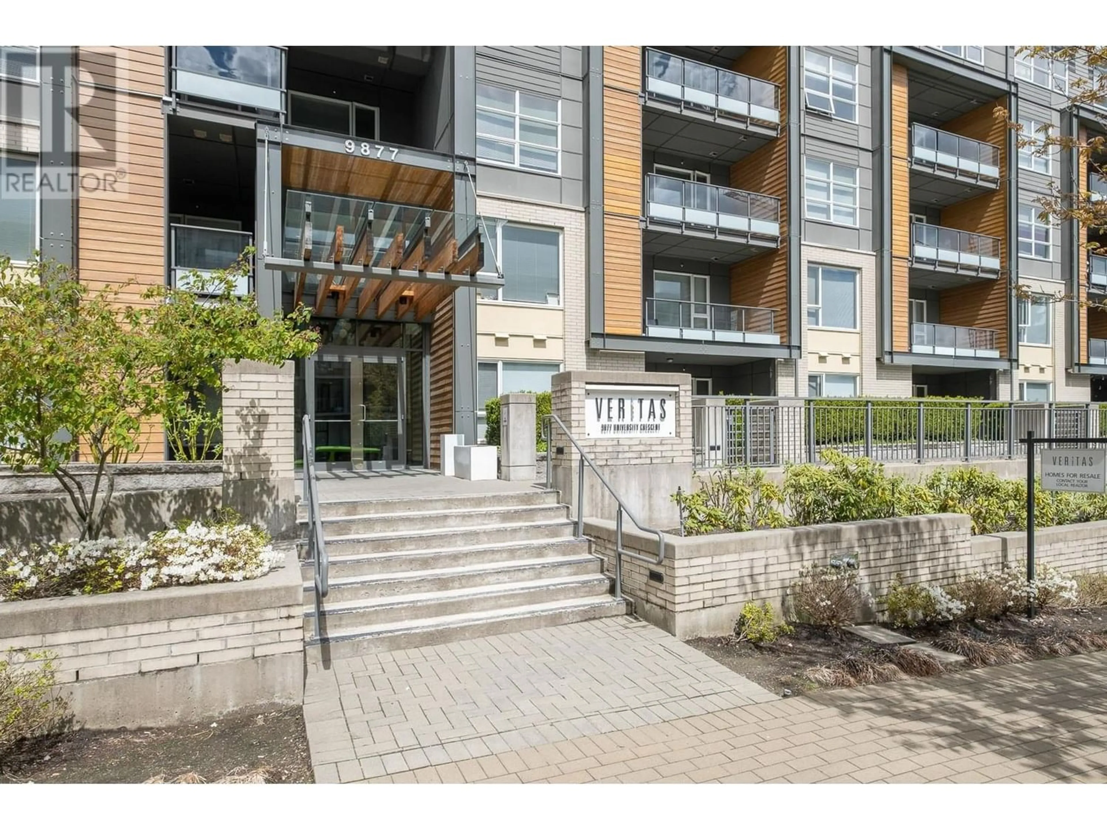A pic from exterior of the house or condo for 202 9877 UNIVERSITY CRESCENT, Burnaby British Columbia V5A0E5