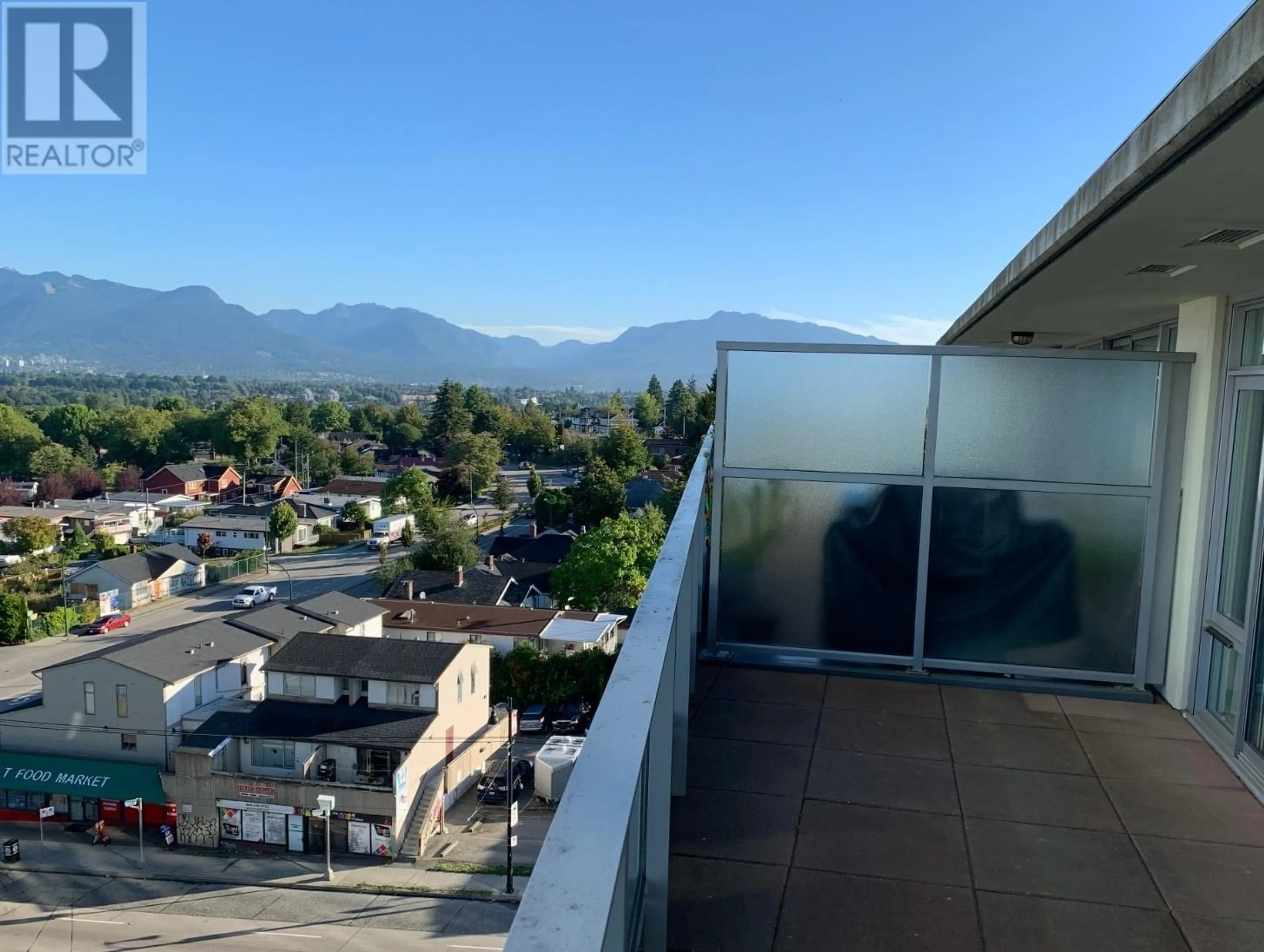 Balcony in the apartment for 806 4818 ELDORADO MEWS, Vancouver British Columbia V5R0B3