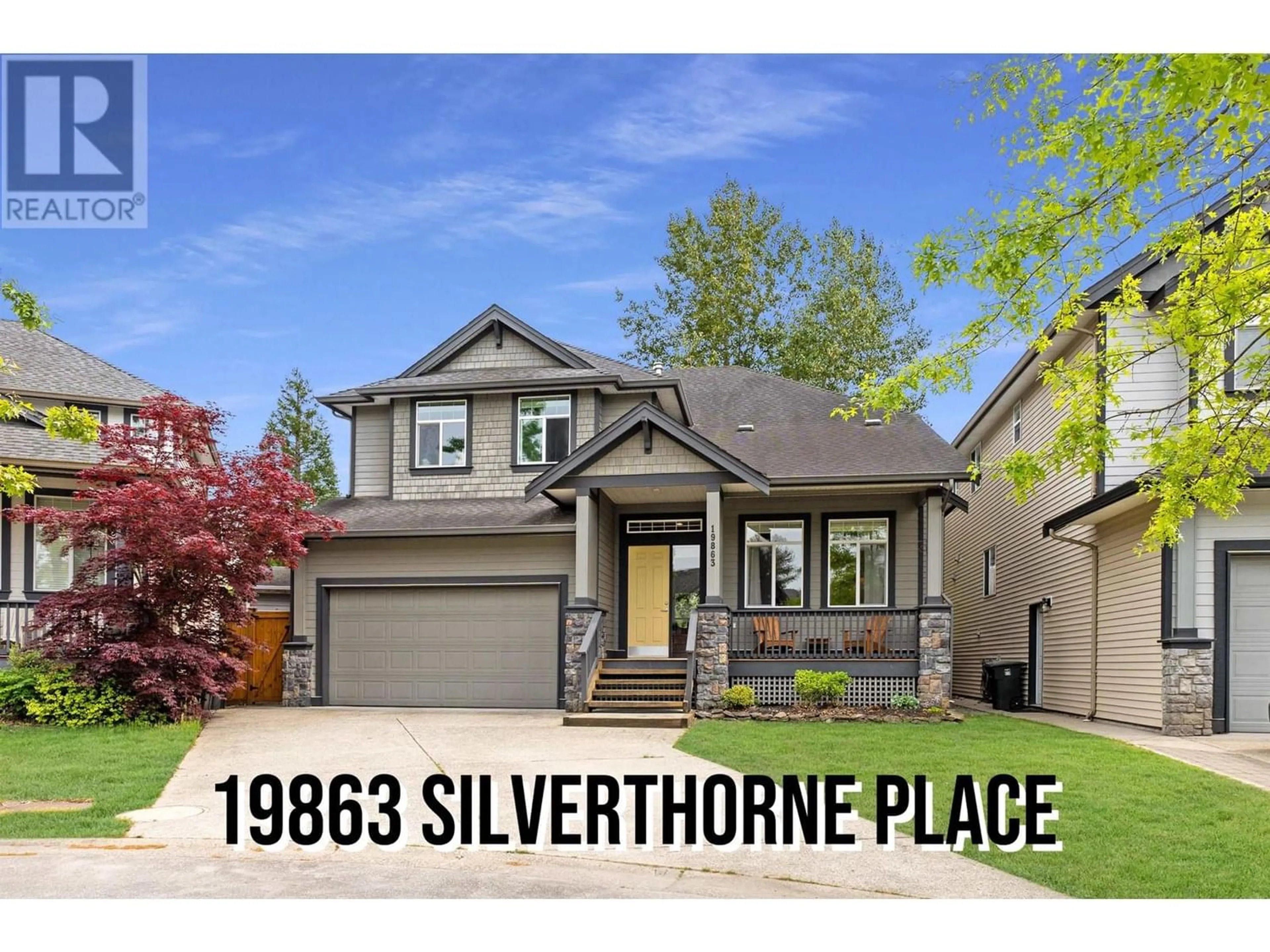 Frontside or backside of a home for 19863 SILVERTHORNE PLACE, Pitt Meadows British Columbia V3Y2W4
