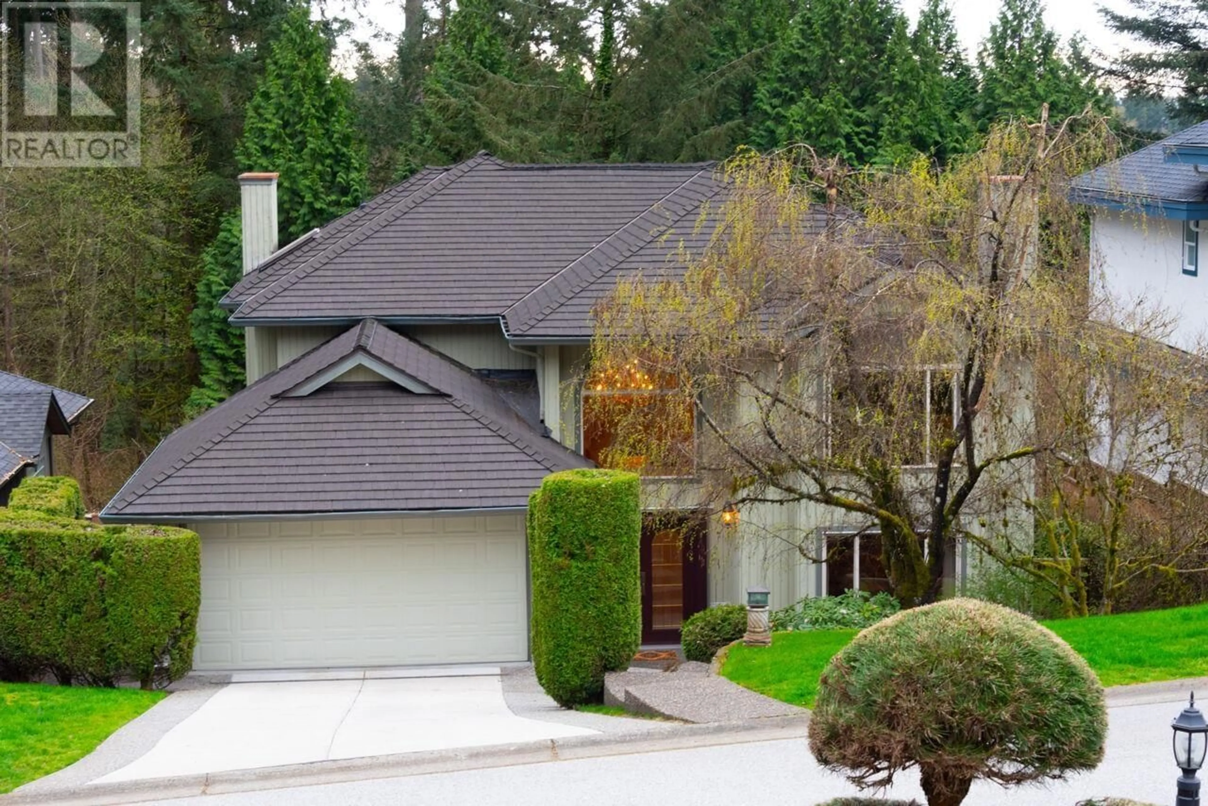 Home with vinyl exterior material for 1988 LARKHALL CRESCENT, North Vancouver British Columbia V7H2Z4