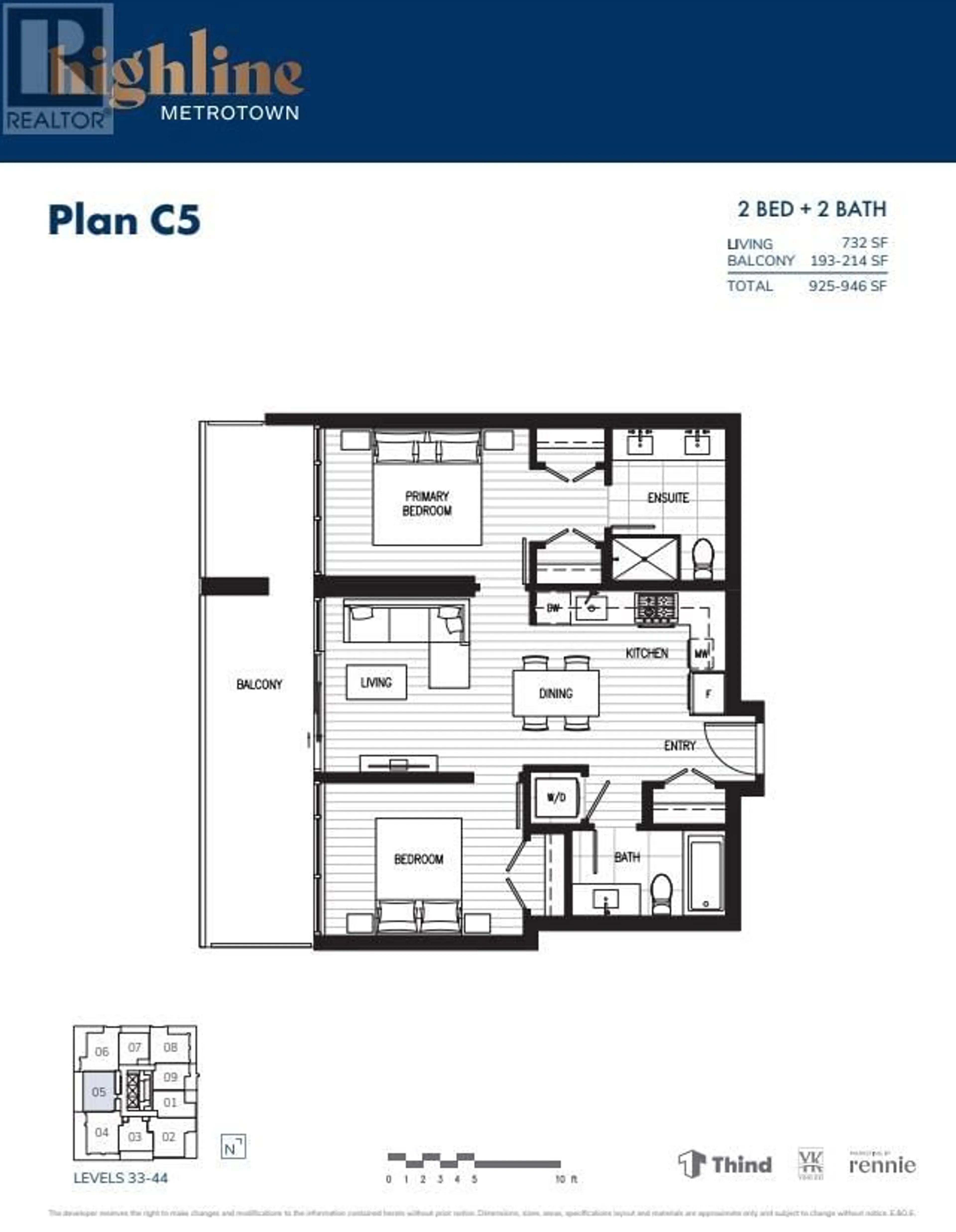 Floor plan for 3905 6511 SUSSEX AVENUE, Burnaby British Columbia V5H0K5