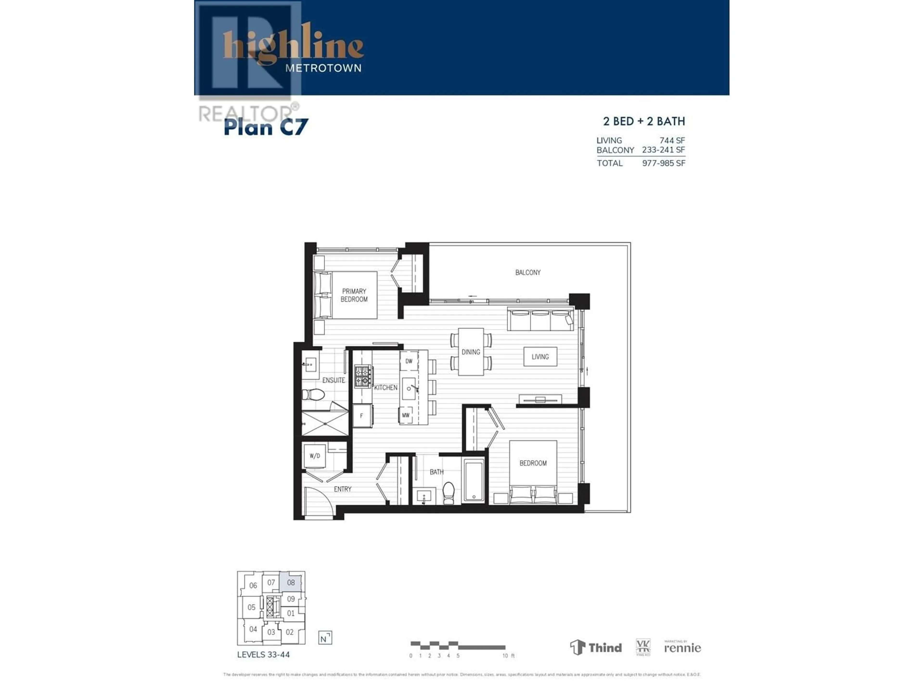 Floor plan for 4208 6511 SUSSEX AVENUE, Burnaby British Columbia V5H0K5