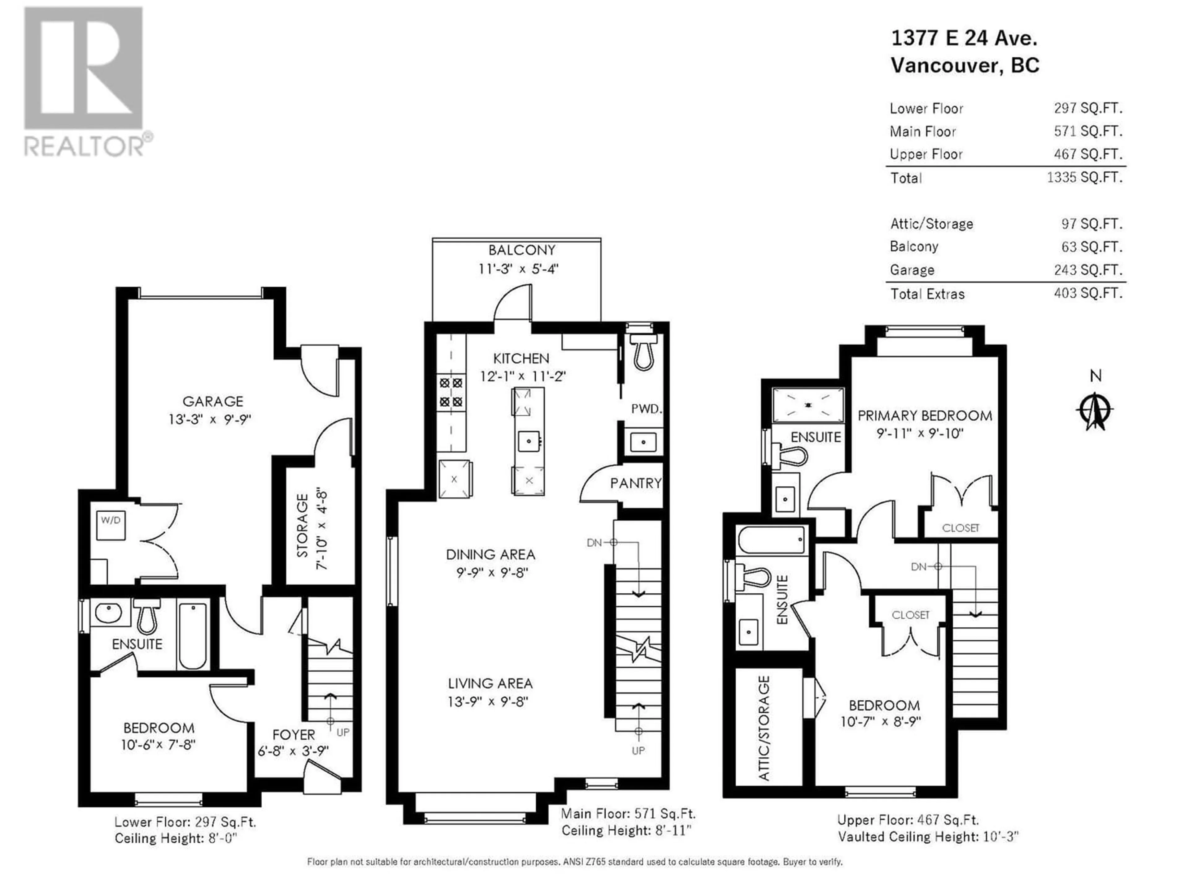 Floor plan for 1377 E 24TH AVENUE, Vancouver British Columbia V5V2B6