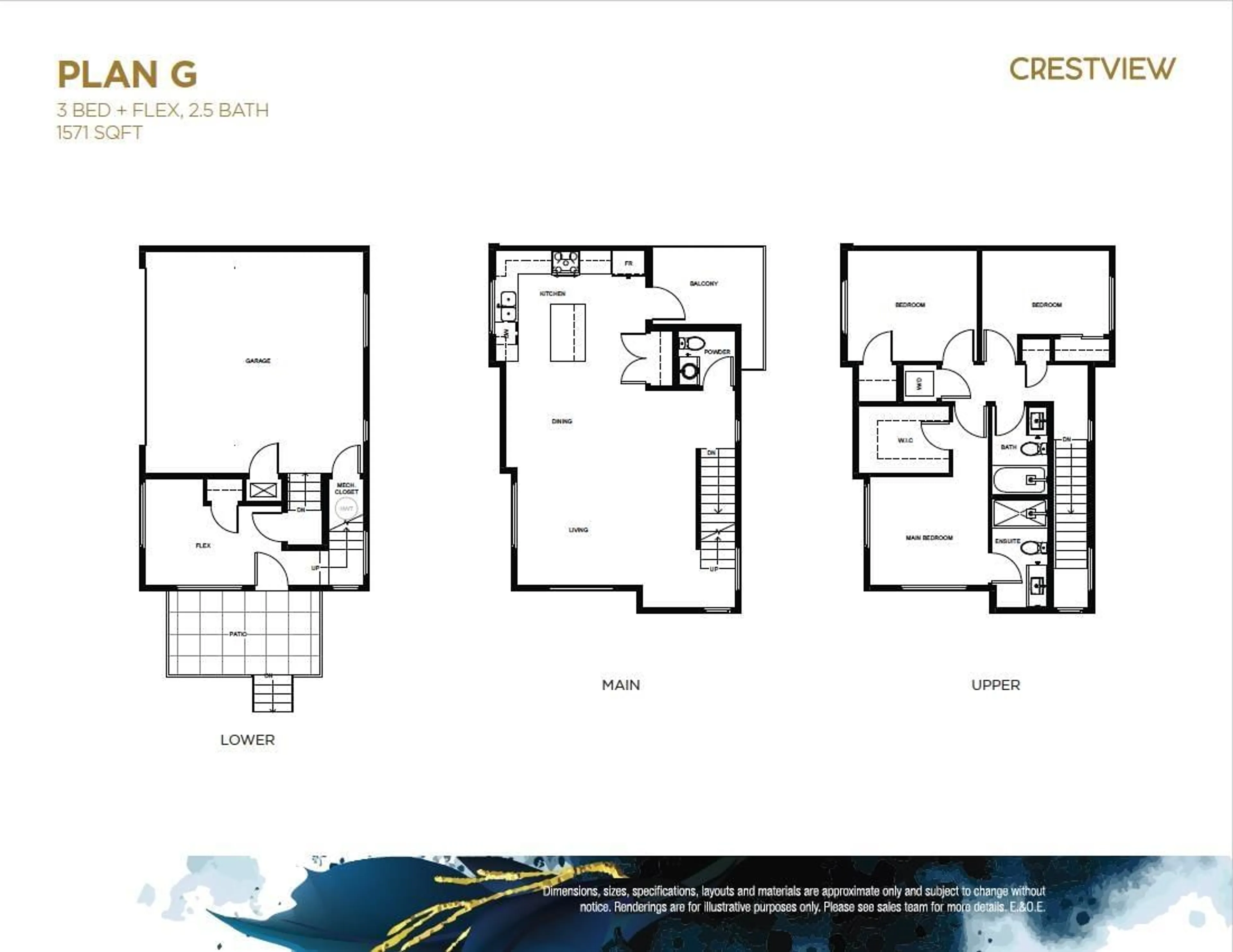 Floor plan for 18 1868 LILAC DRIVE, Surrey British Columbia V4A5C9