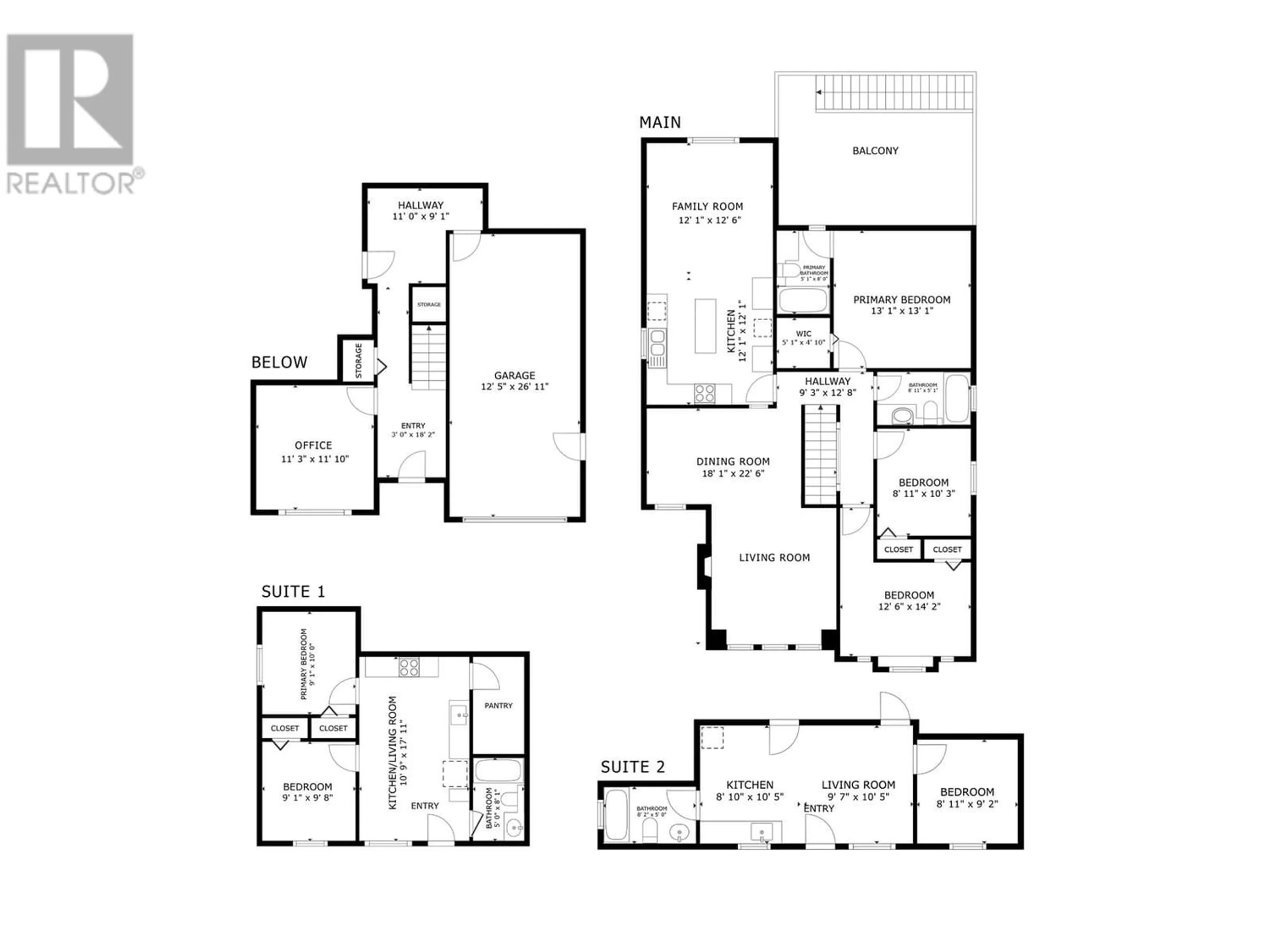 Floor plan for 1255 EWEN AVENUE, New Westminster British Columbia V3M5E5