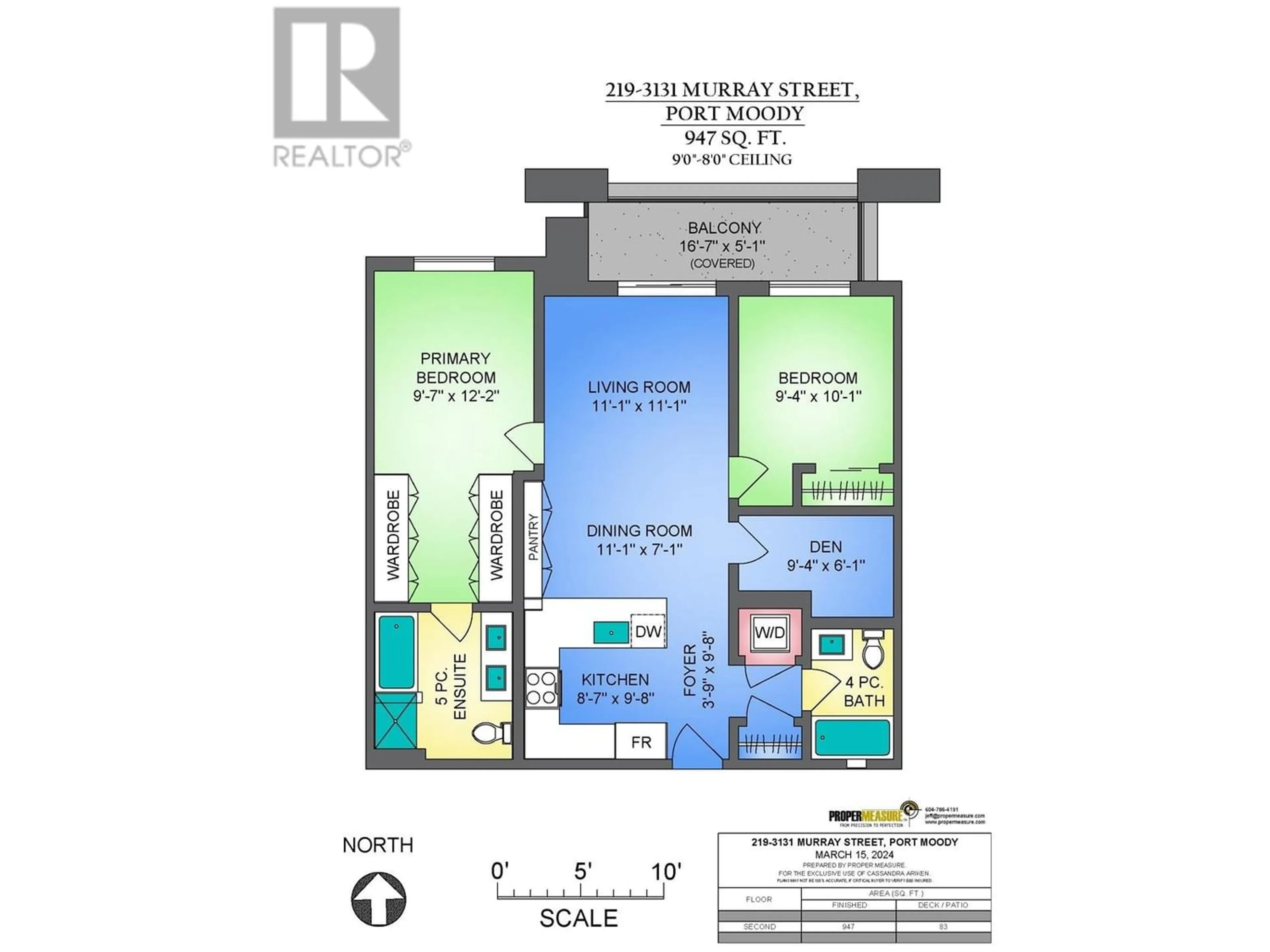 Floor plan for 219 3131 MURRAY STREET, Port Moody British Columbia V3H0L9