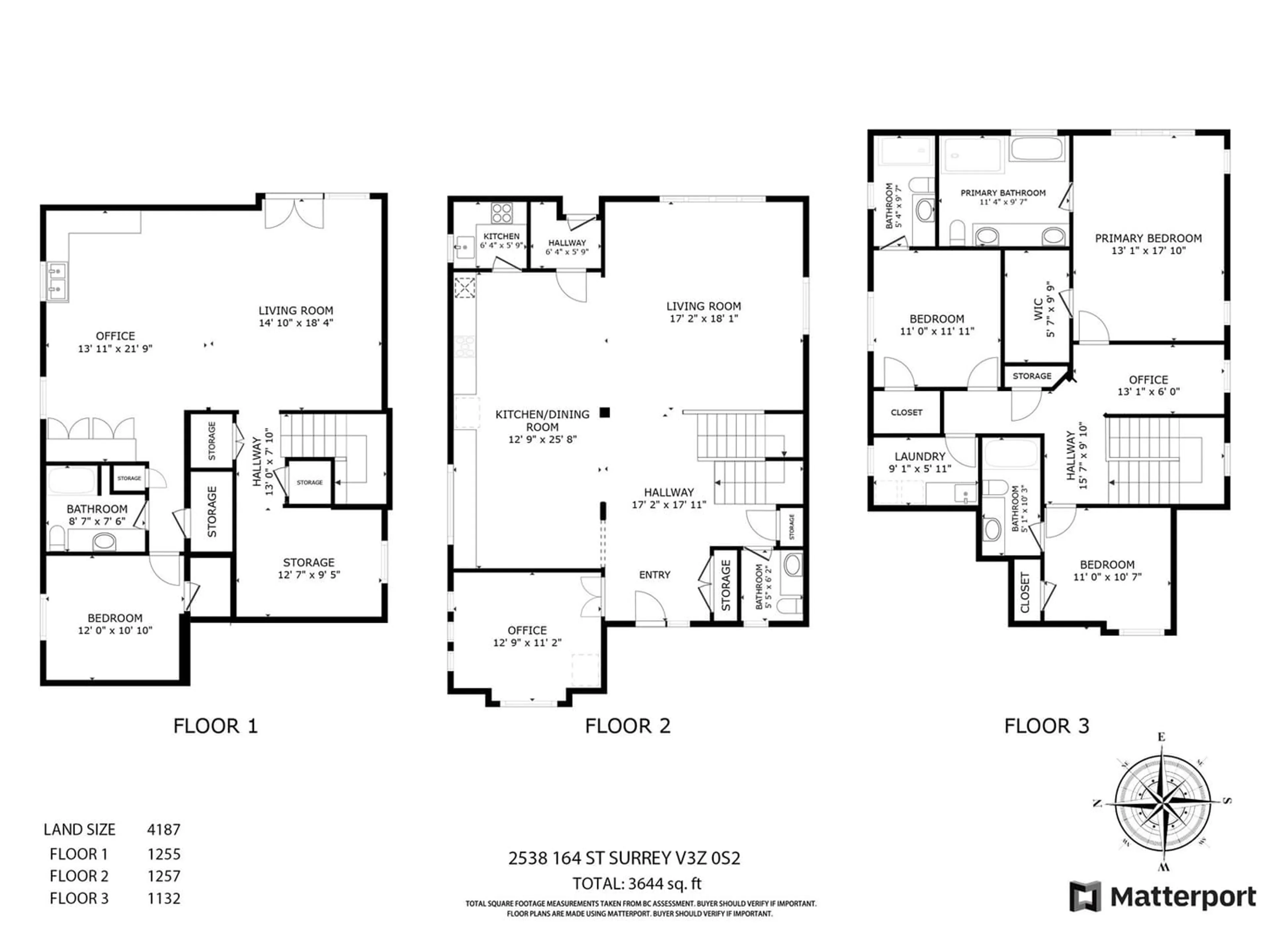 Floor plan for 2538 164 STREET, Surrey British Columbia V3Z0S2