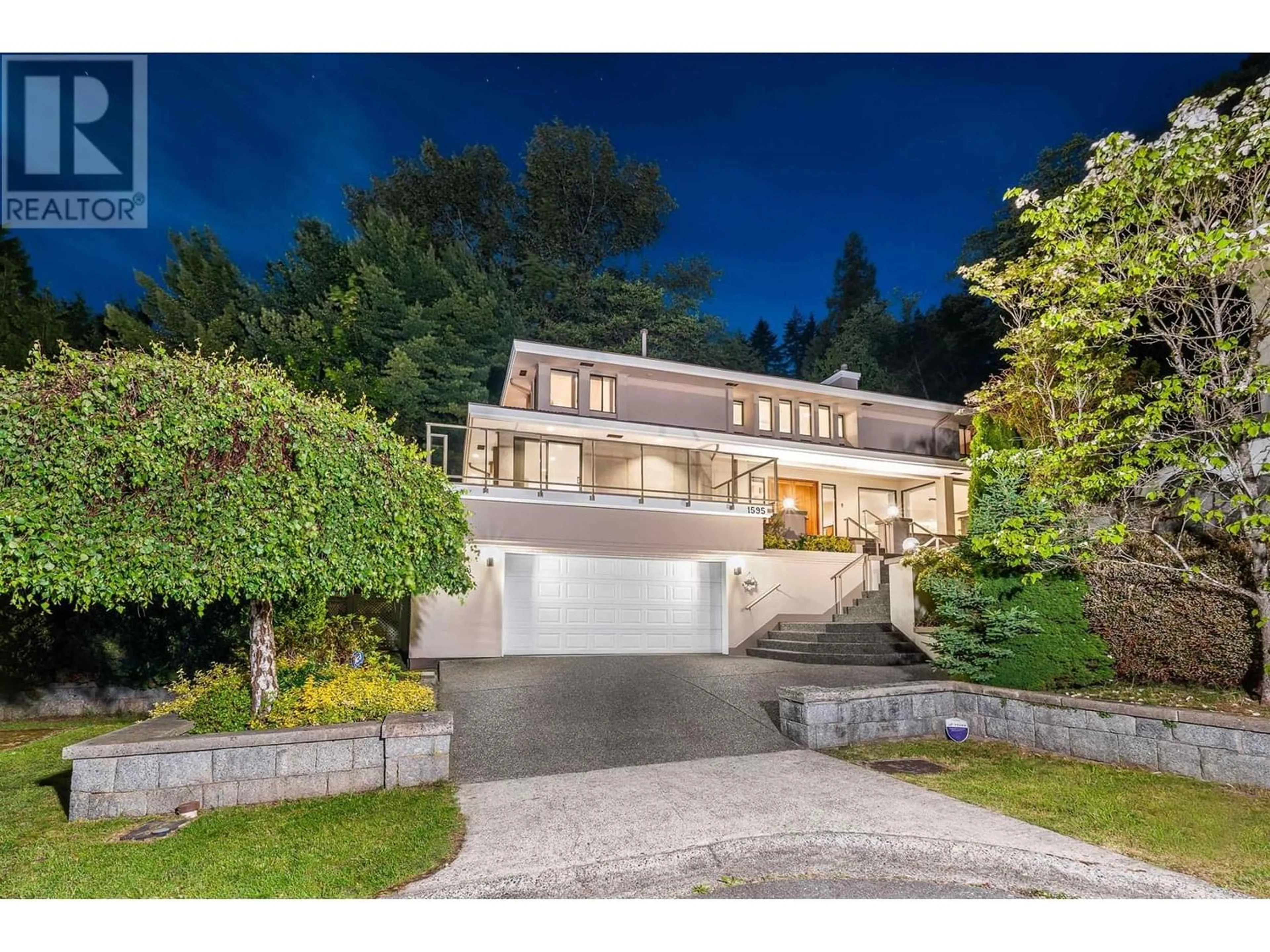 Frontside or backside of a home for 1595 TYROL COURT, West Vancouver British Columbia V7S3G5