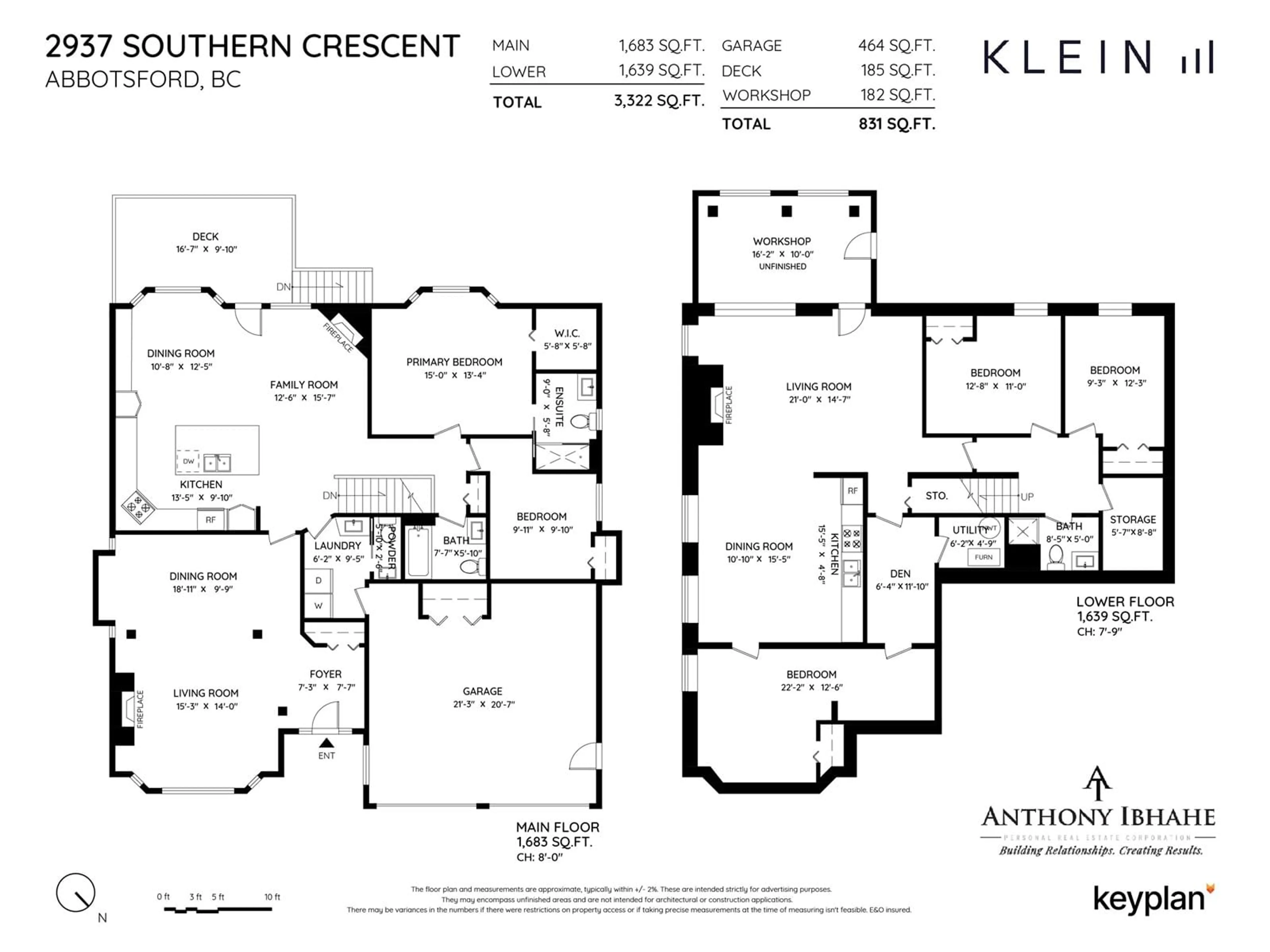 Floor plan for 2937 SOUTHERN CRESCENT, Abbotsford British Columbia V2T5H8