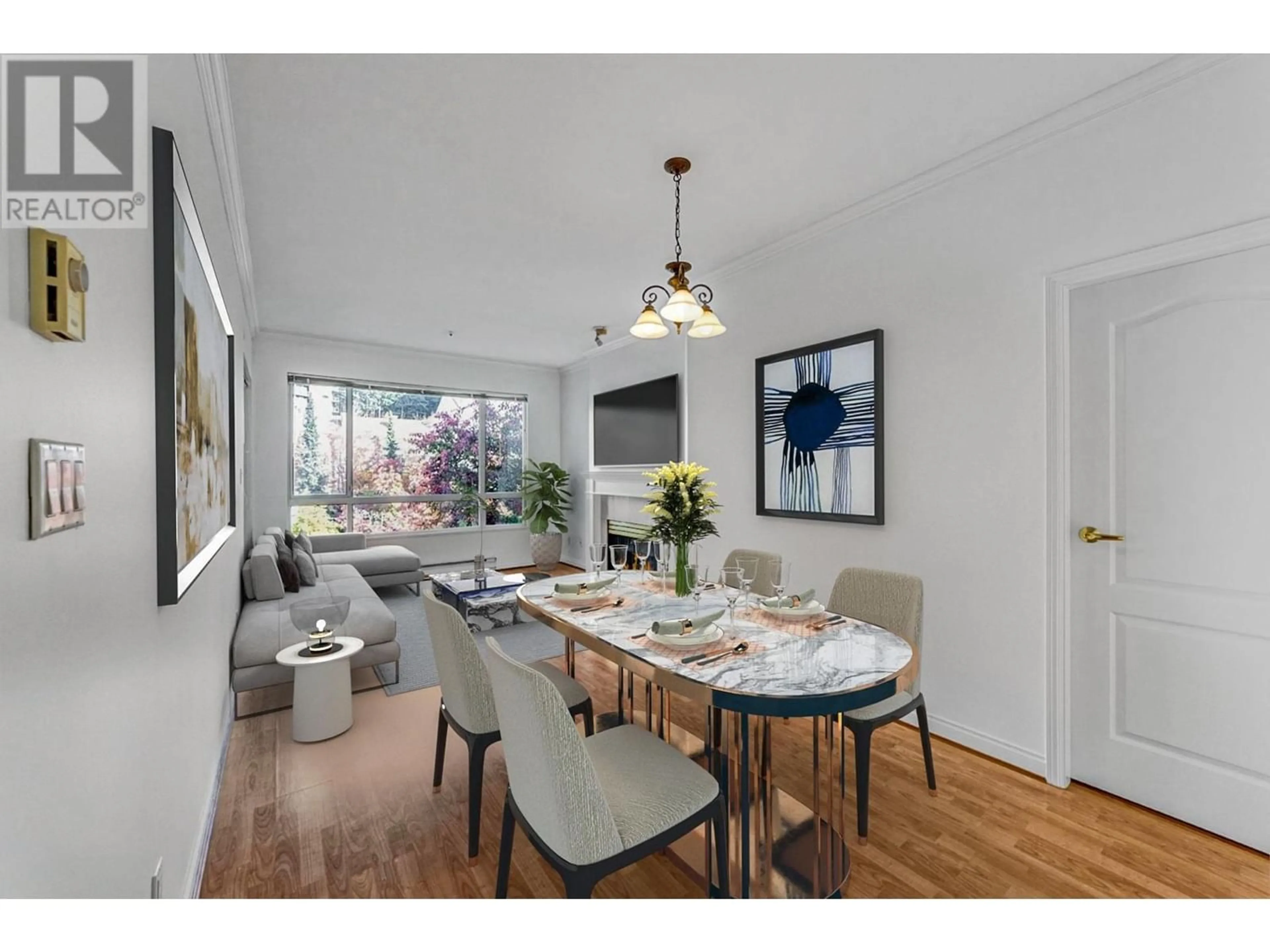 Dining room for 323 5735 HAMPTON PLACE, Vancouver British Columbia V6T2G8