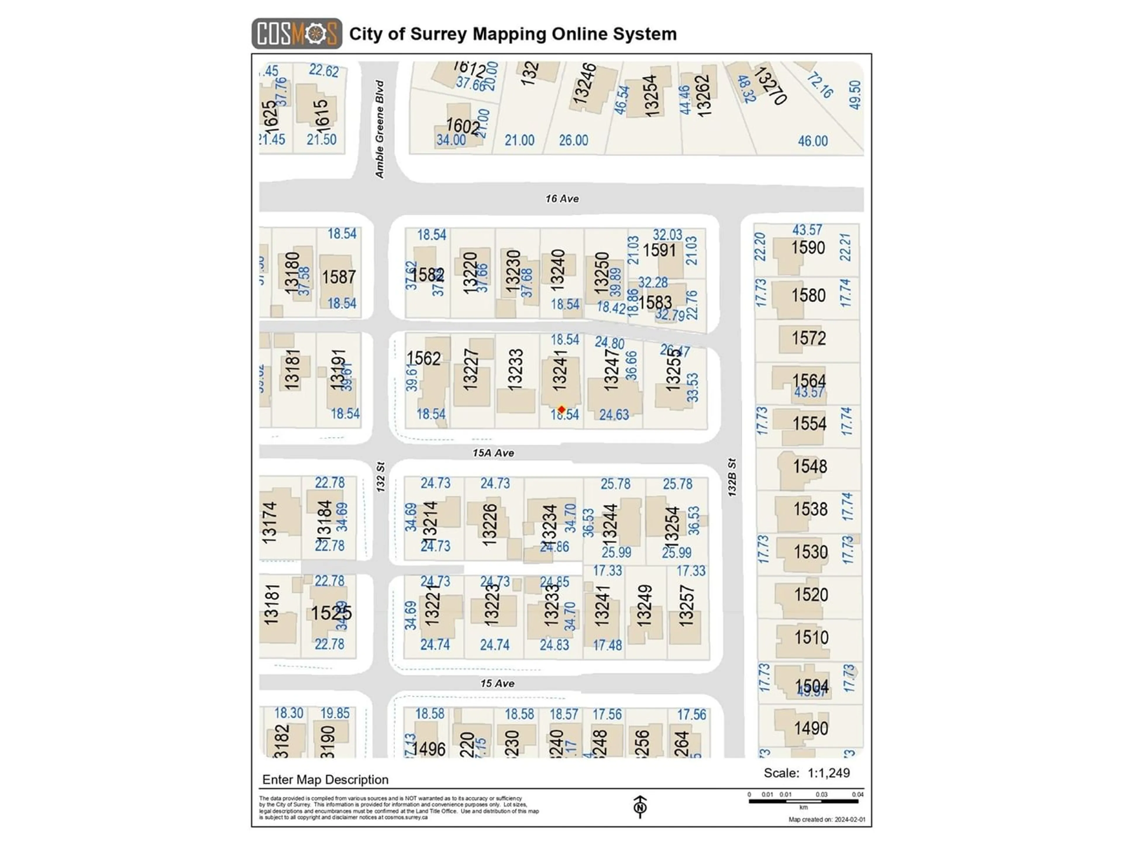 Floor plan for 13241 15A AVENUE, Surrey British Columbia V4A1M6