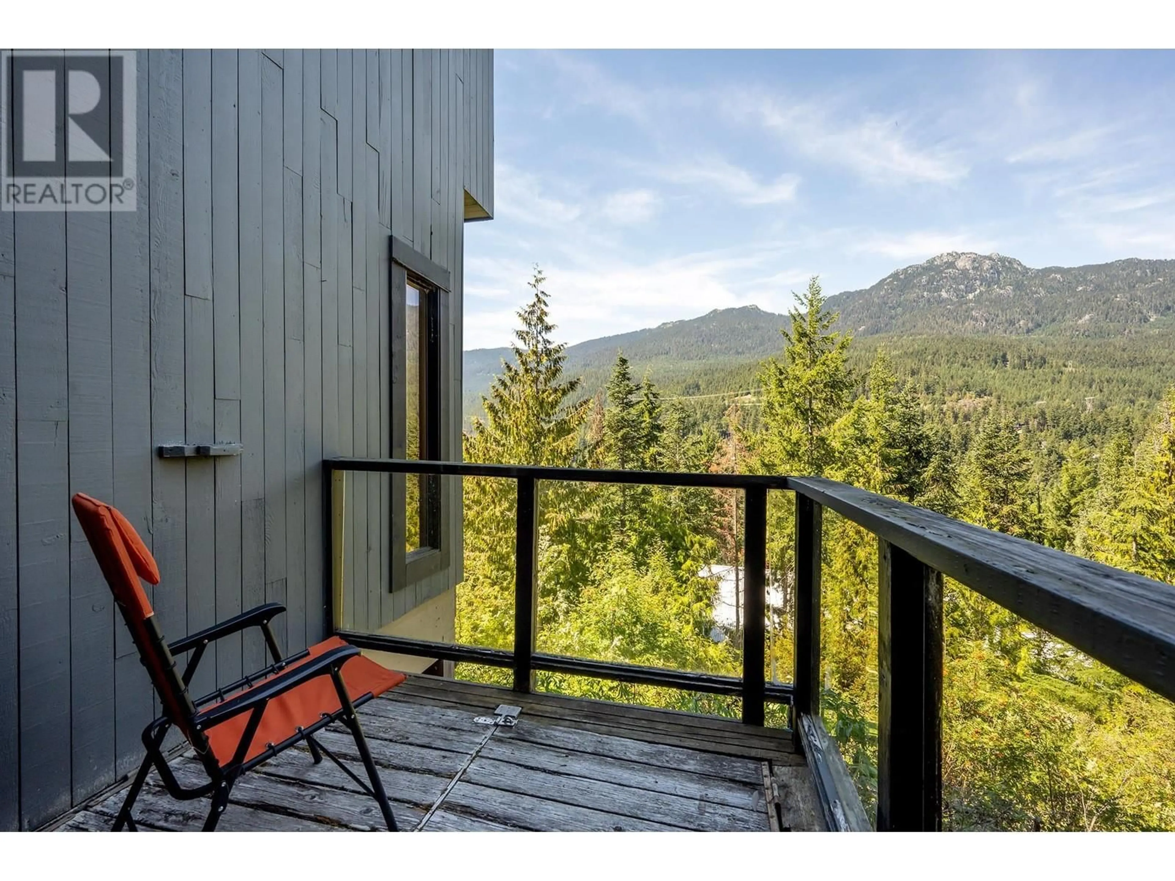 Balcony in the apartment, the view of mountain for 6 2221 GONDOLA WAY, Whistler British Columbia V8E0M8