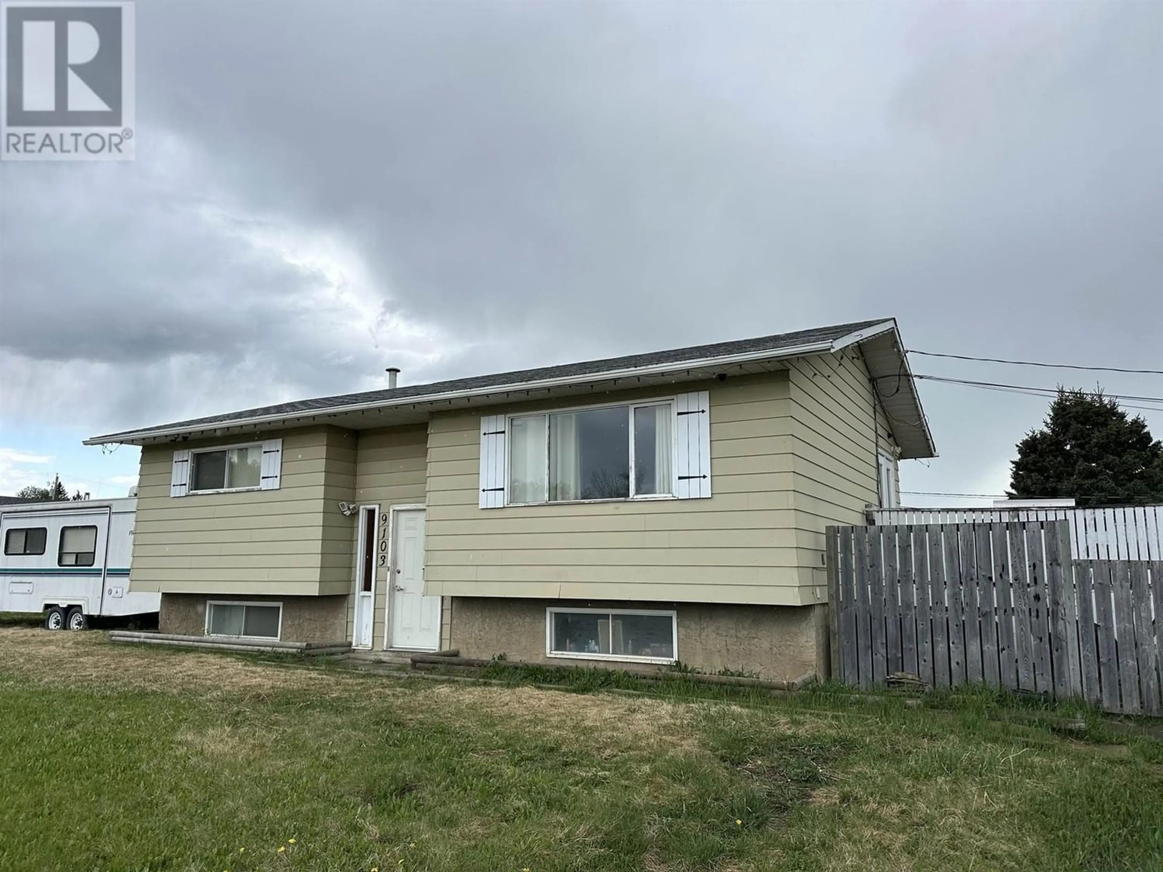 Frontside or backside of a home for 9103 93 AVENUE, Fort St. John British Columbia V1J4M1