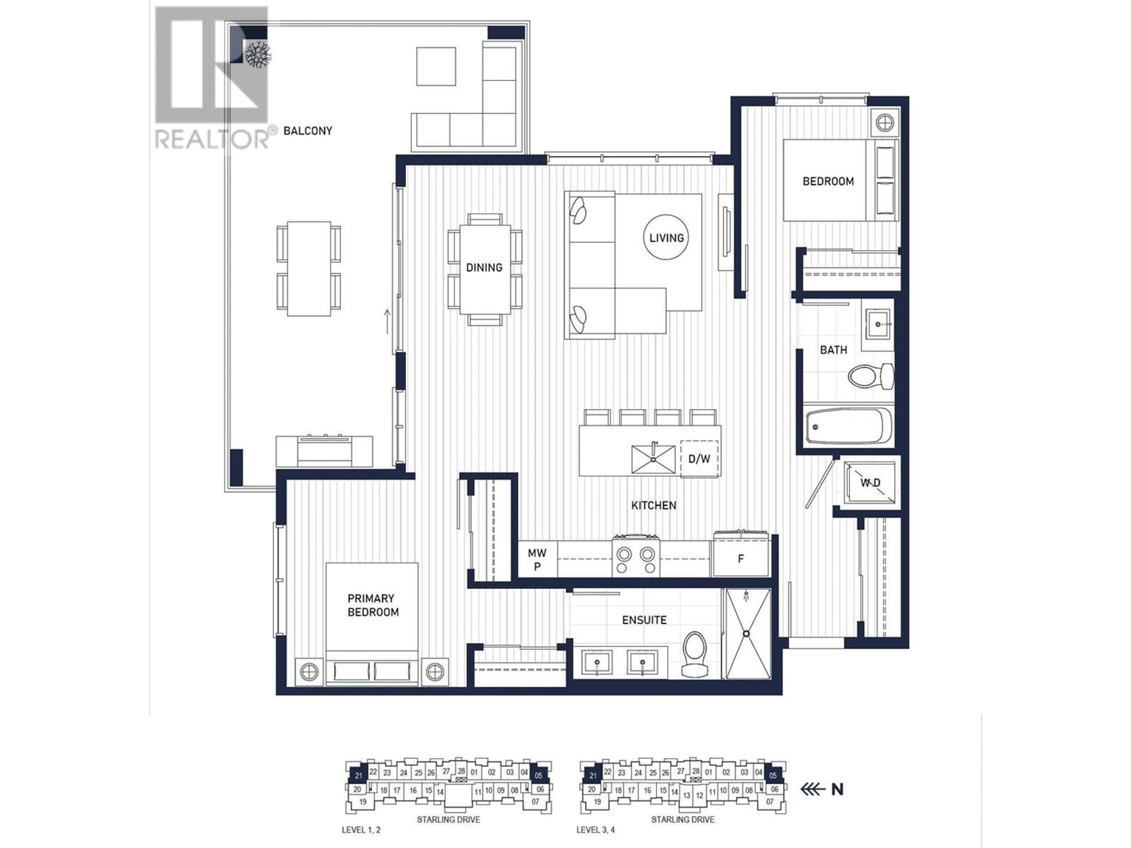 Floor plan for 405 1792 STARLING DRIVE, Tsawwassen British Columbia V4M0E4