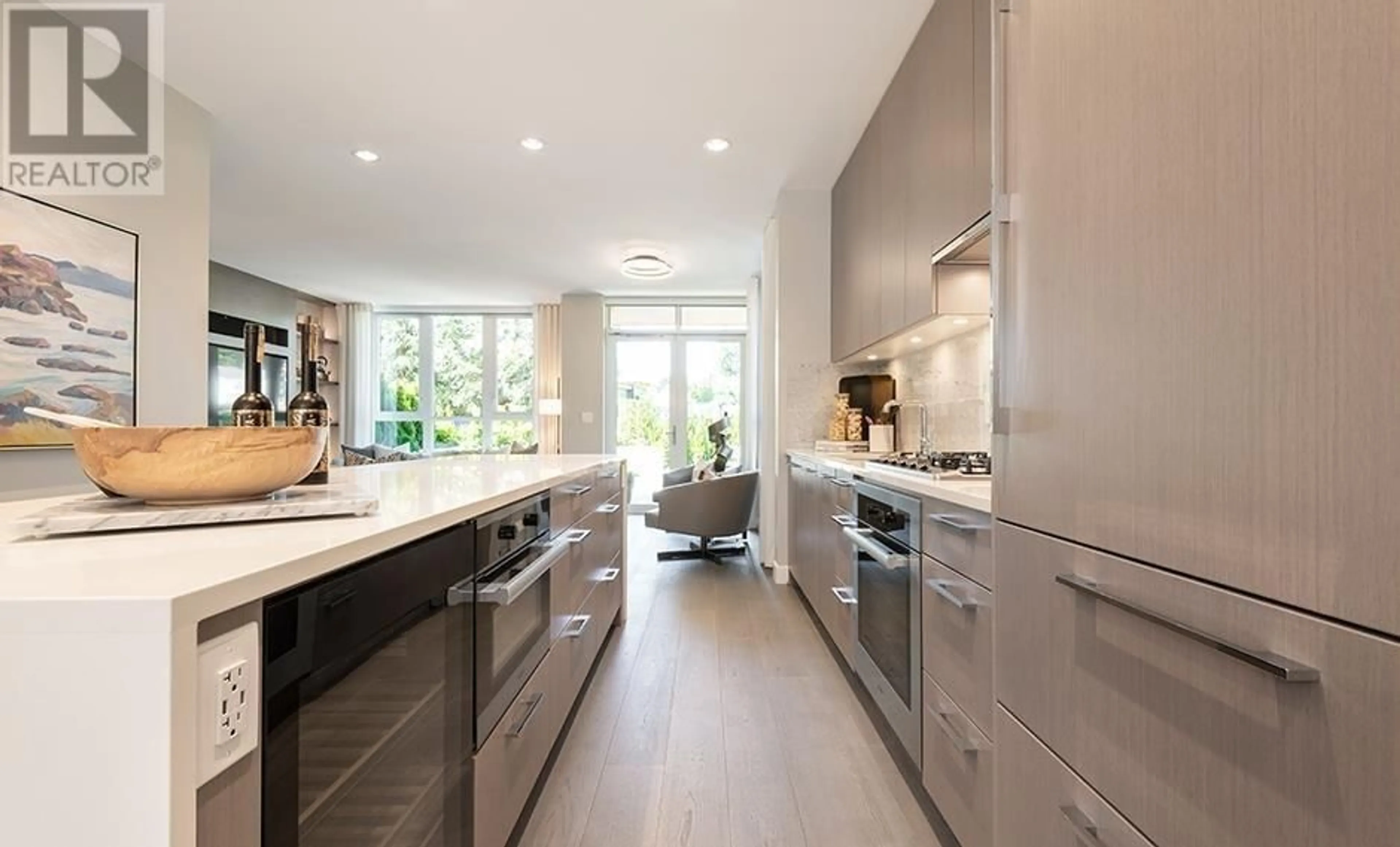 Contemporary kitchen for TH-1 5410 SHORTCUT ROAD, Vancouver British Columbia V6T0C8