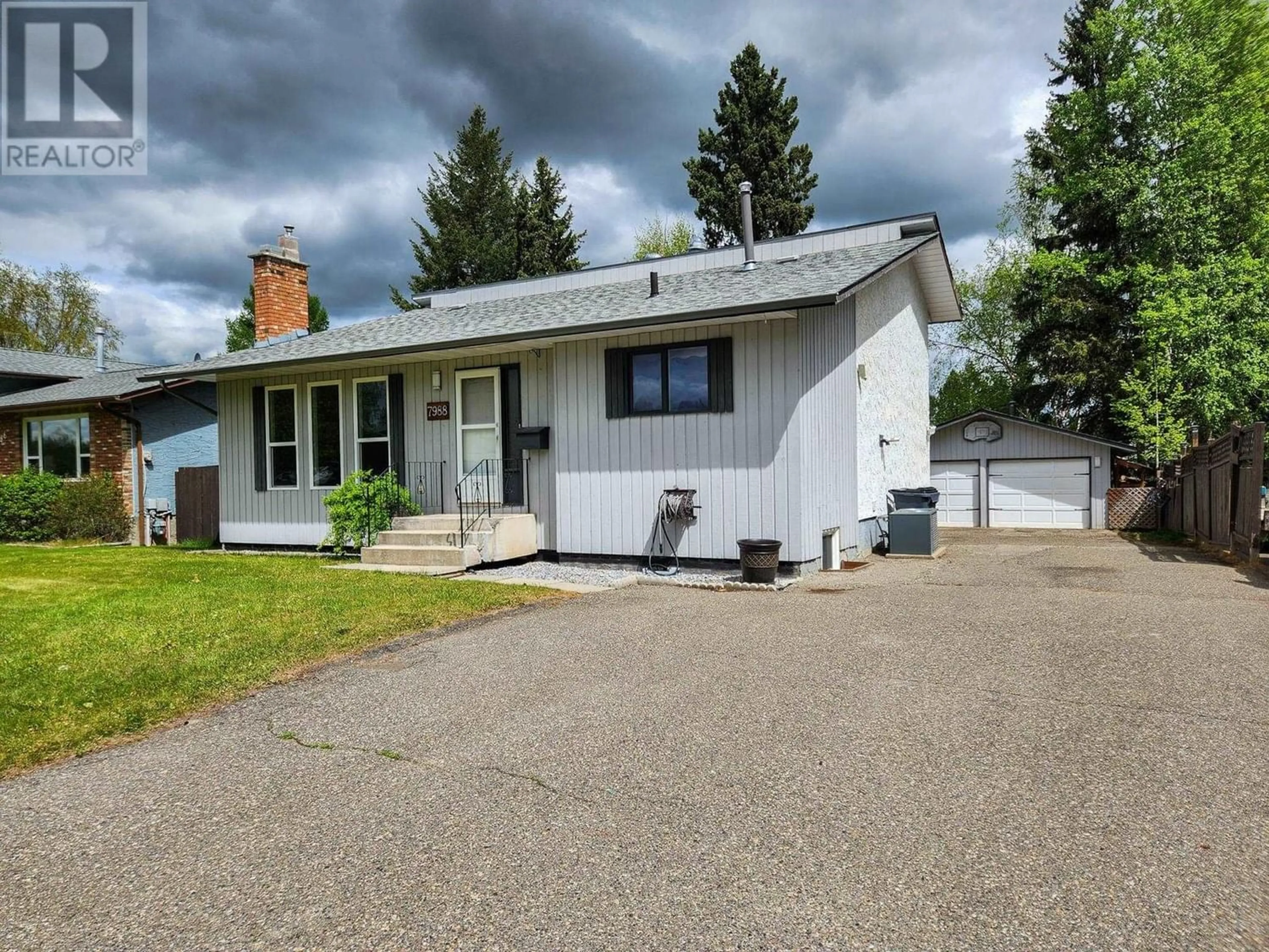 Frontside or backside of a home for 7988 NEWCASTLE CRESCENT, Prince George British Columbia V2N3X5