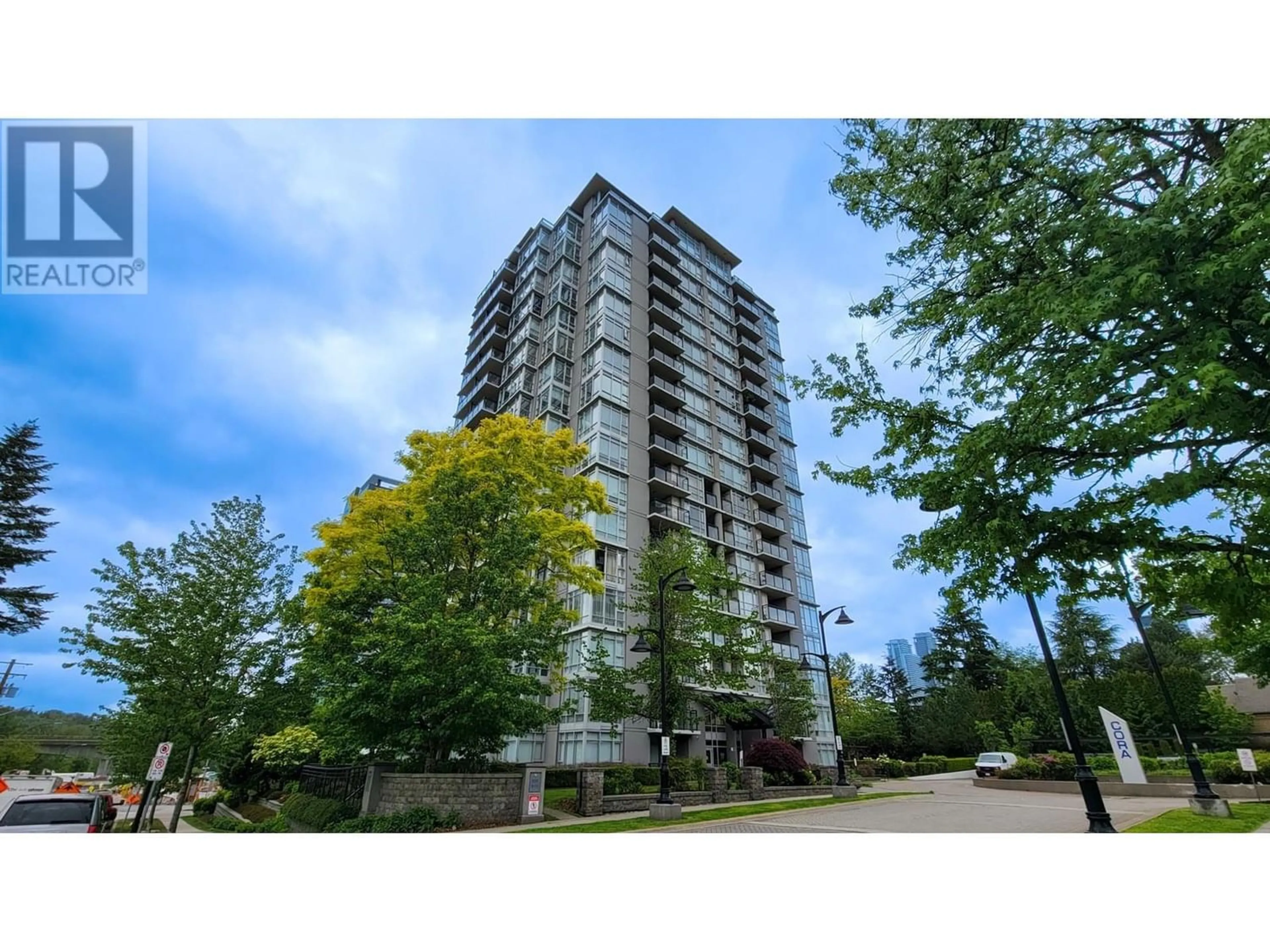 A pic from exterior of the house or condo for 901 555 DELESTRE AVENUE, Coquitlam British Columbia V3K0A9