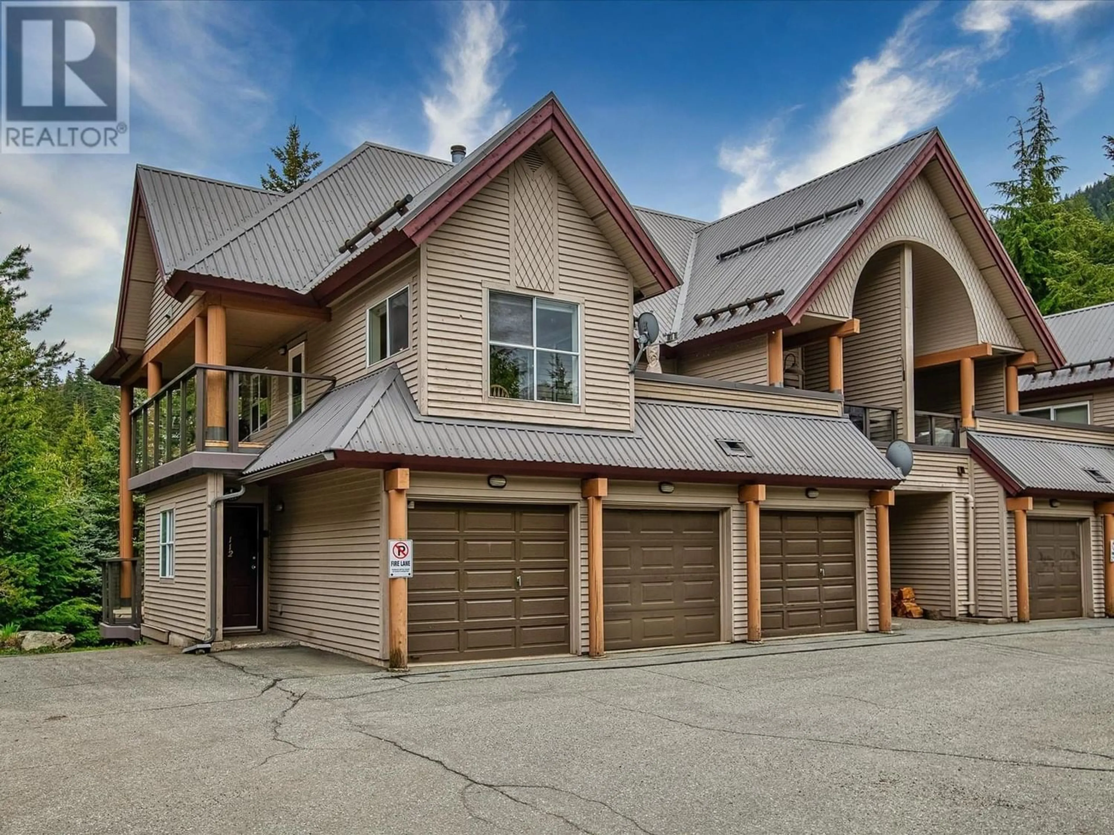 A pic from exterior of the house or condo for 112 2222 CASTLE DRIVE, Whistler British Columbia V8E0L7