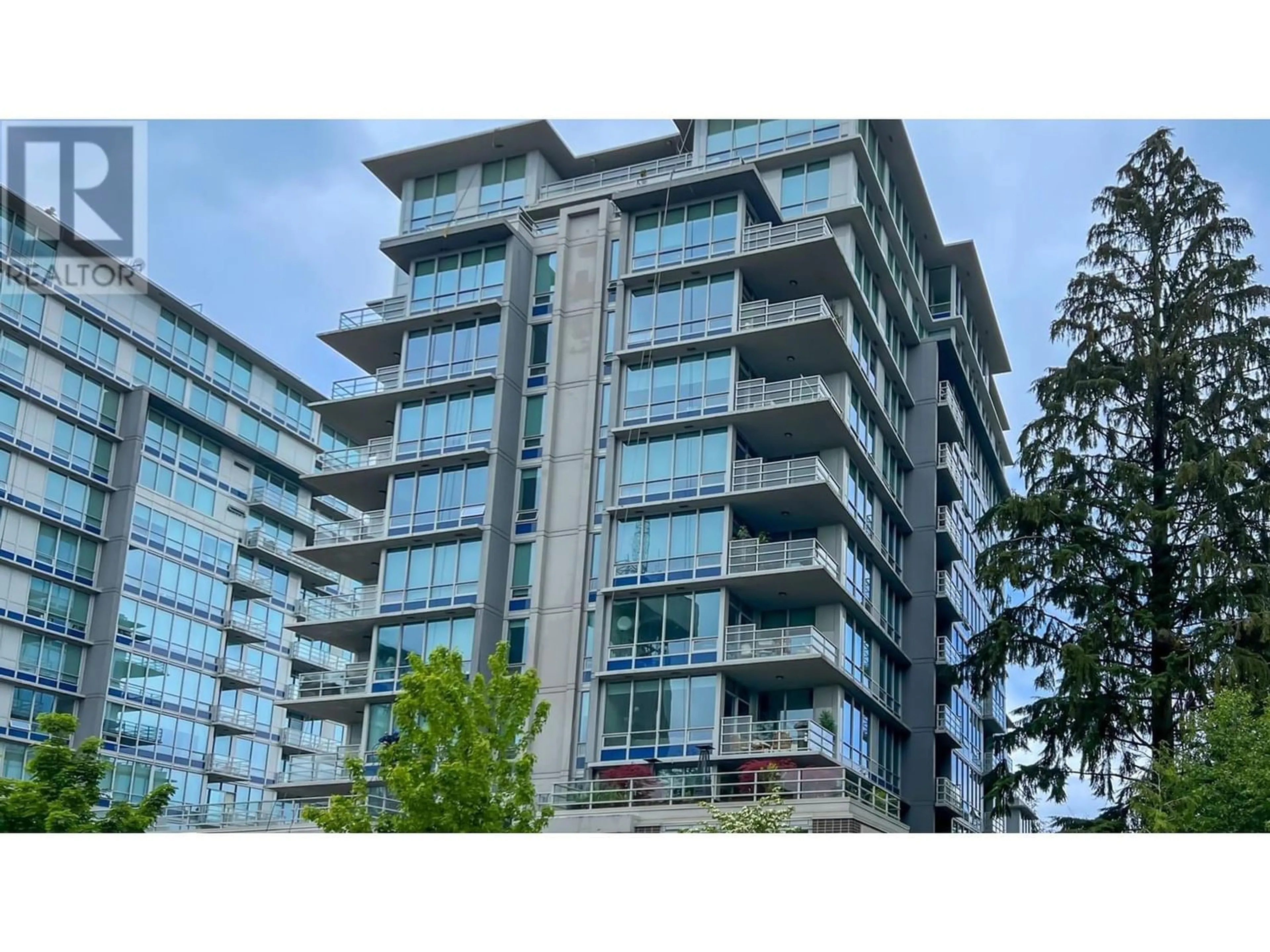A pic from exterior of the house or condo for 1205 9080 UNIVERSITY CRESCENT, Burnaby British Columbia V5A0B7