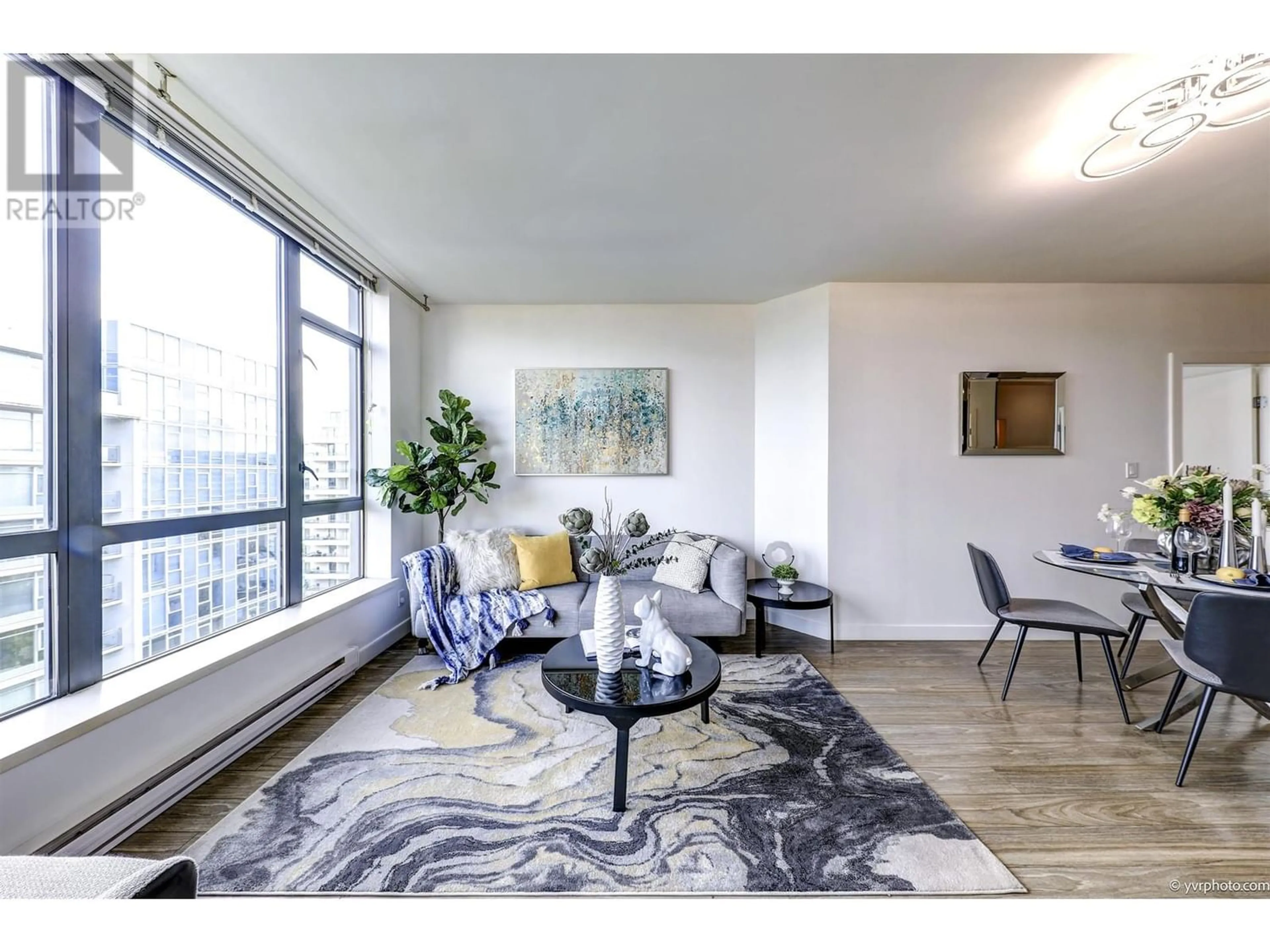 Living room, wood floors for 1605 6888 ALDERBRIDGE WAY, Richmond British Columbia V6X0A7