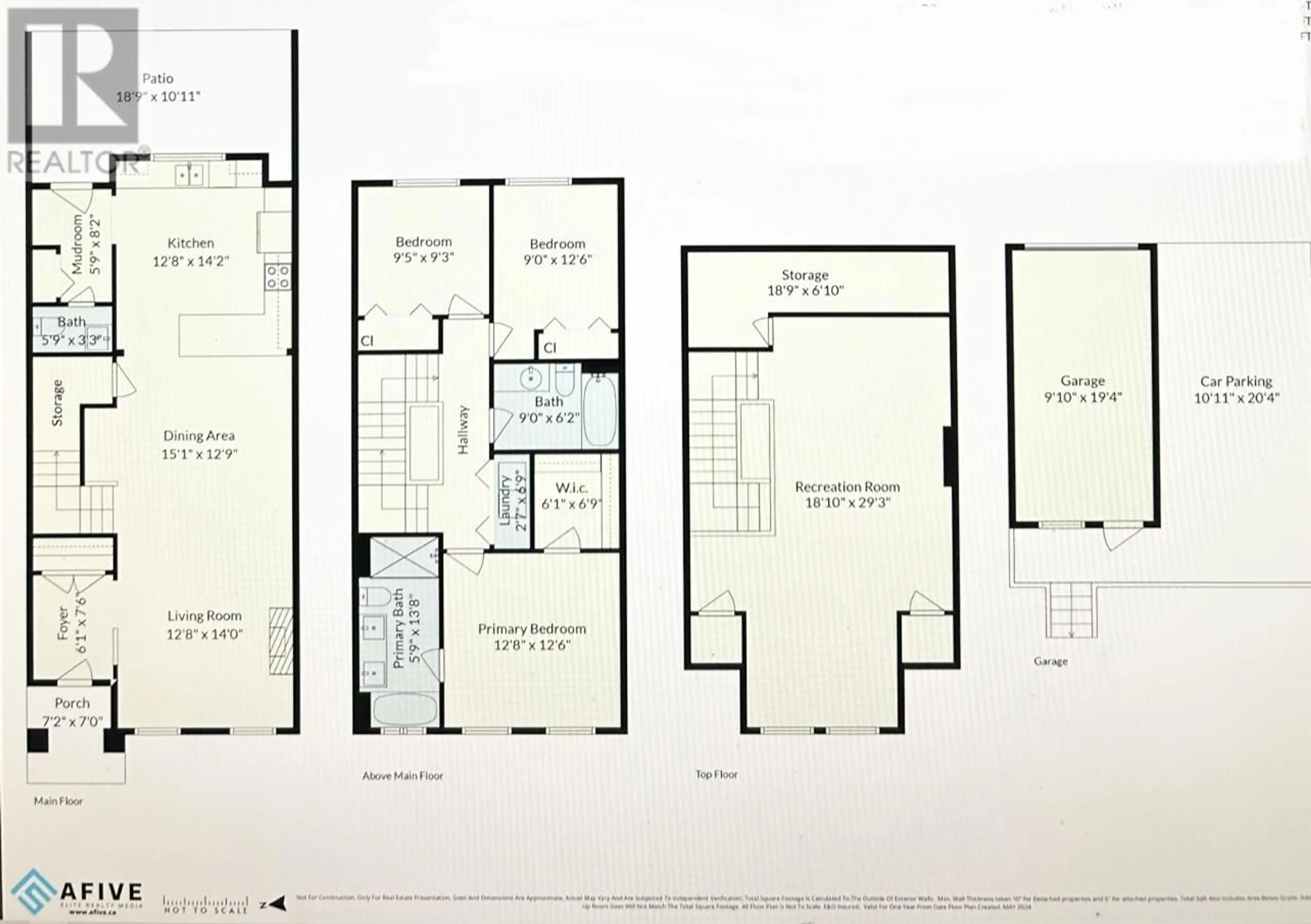 Floor plan for 3 1225 HOLTBY STREET, Coquitlam British Columbia V3B0E6