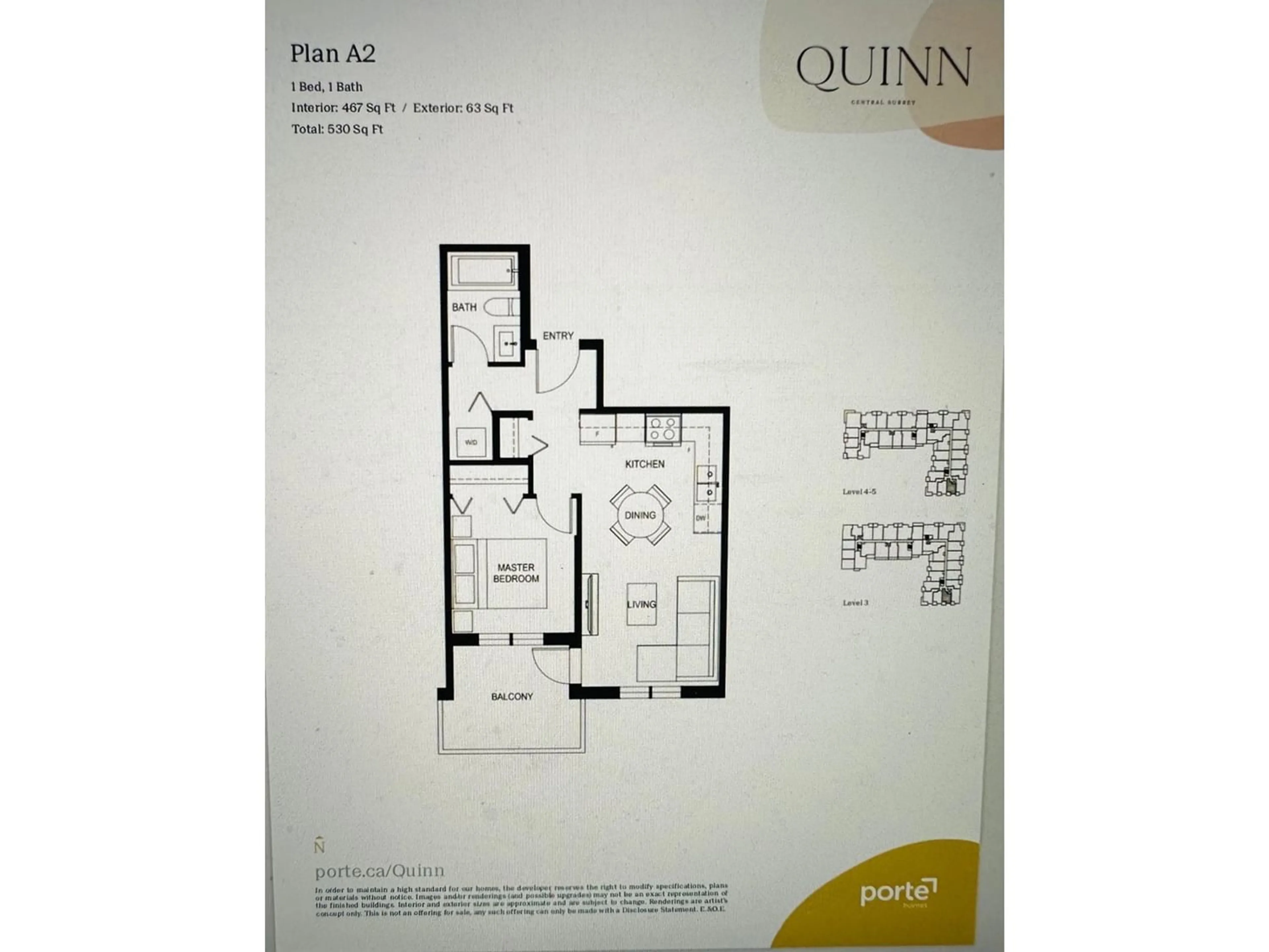 Floor plan for 301 9456 134 STREET, Surrey British Columbia V3V5S4