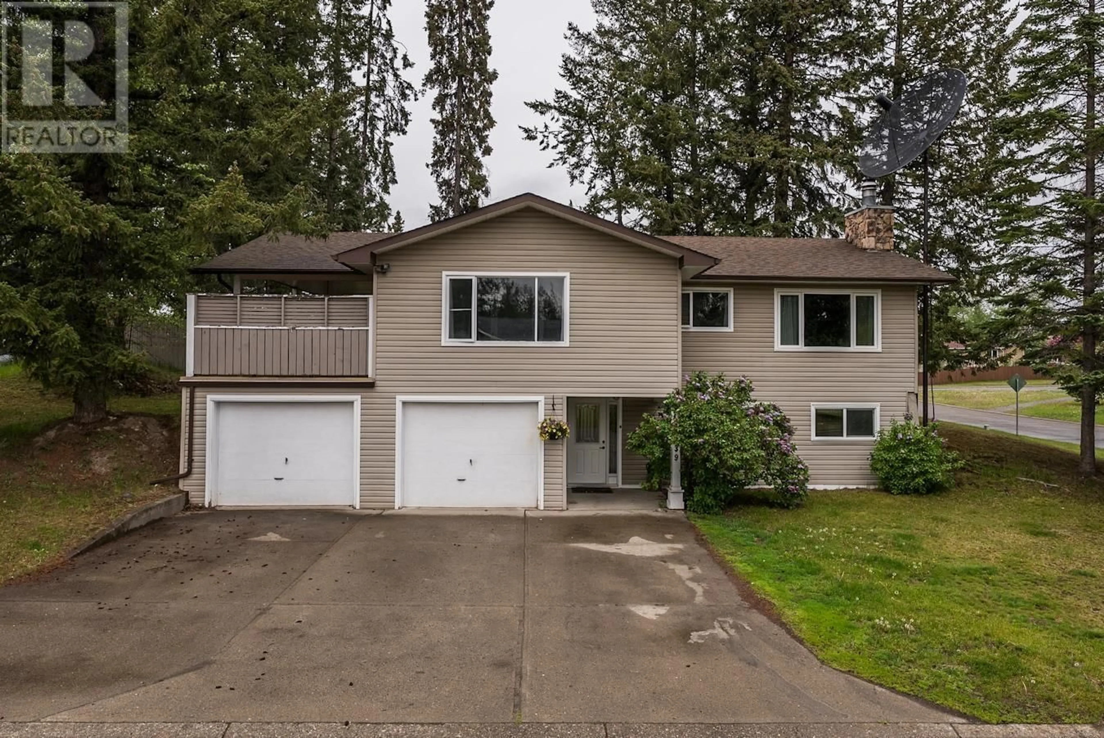Frontside or backside of a home for 7539 JEAN DE BREBEUF PLACE, Prince George British Columbia V2N2Y9