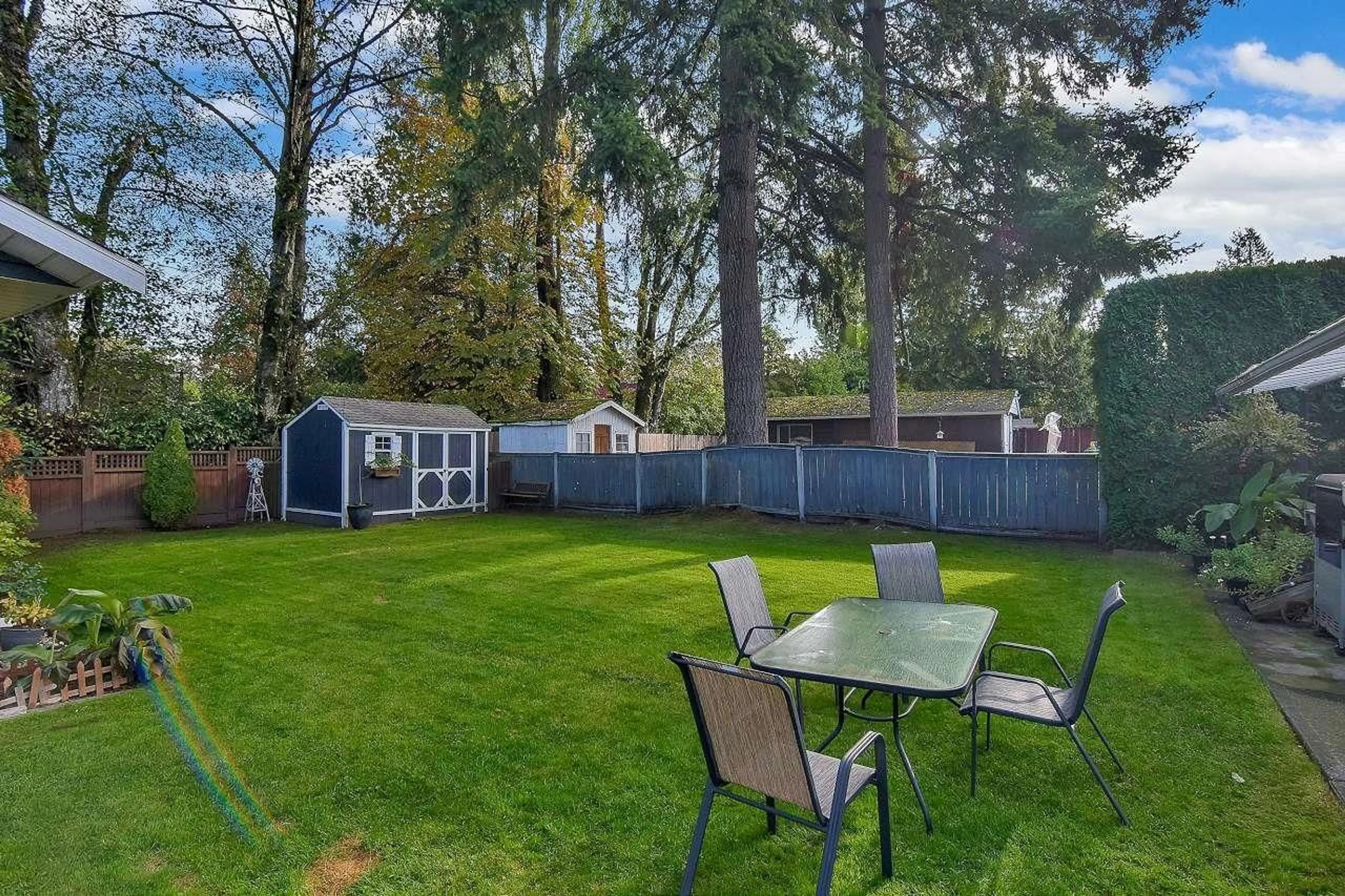 Fenced yard for 10846 ORIOLE DRIVE, Surrey British Columbia V3R5A3