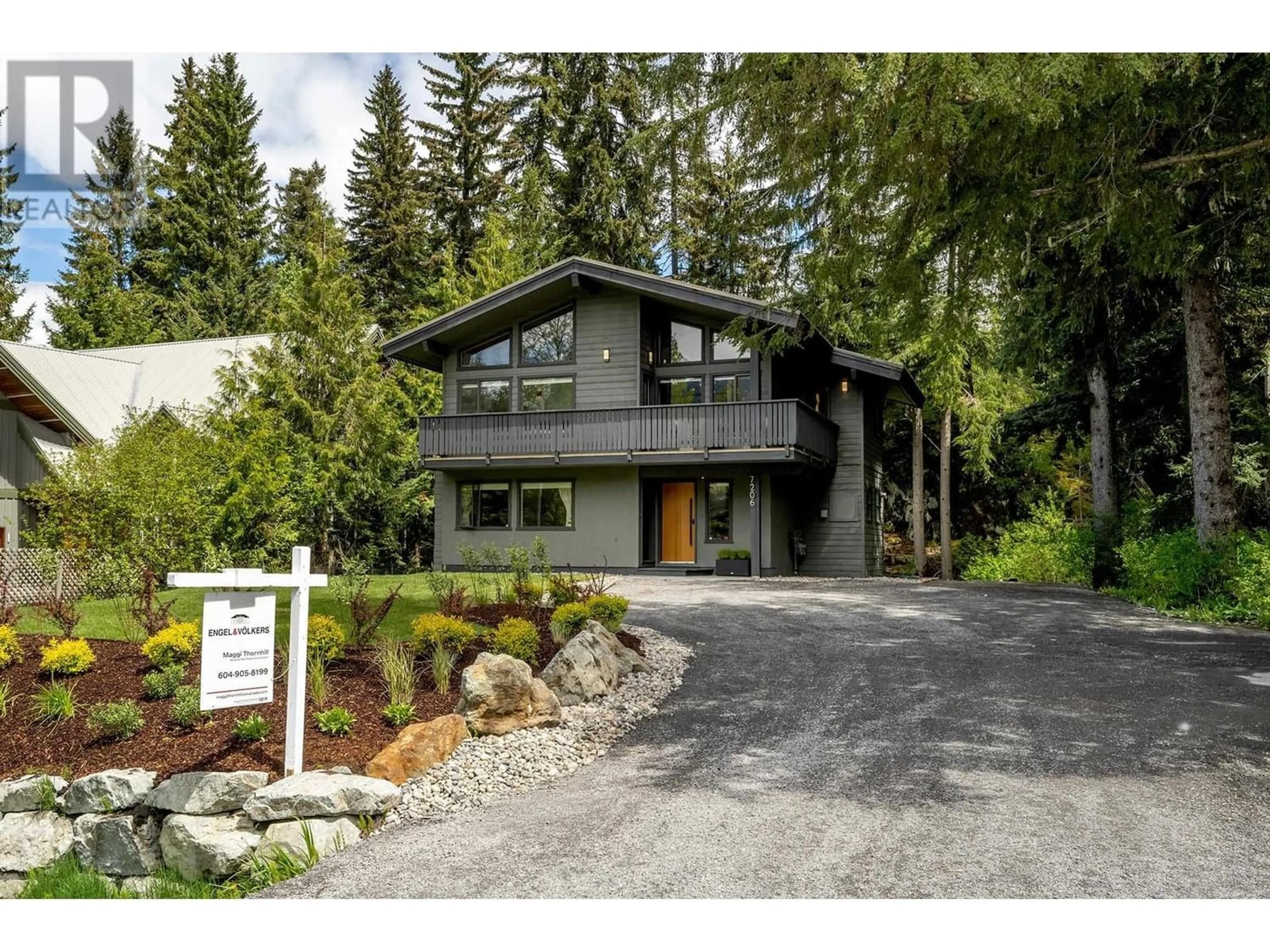 Frontside or backside of a home for 7206 FITZSIMMONS ROAD NORTH, Whistler British Columbia V8E0E3