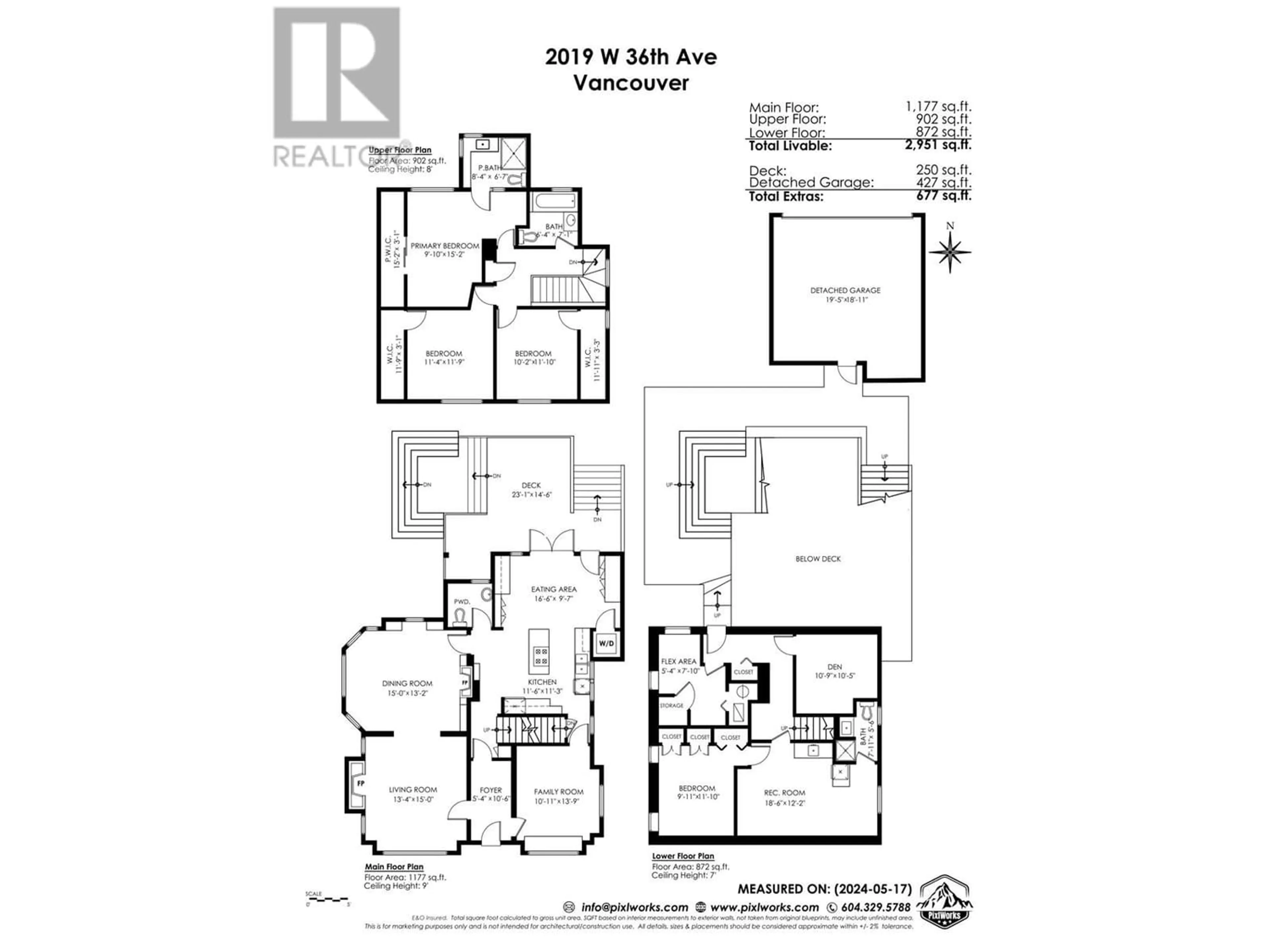Floor plan for 2019 W 36TH AVENUE, Vancouver British Columbia V6M1L1