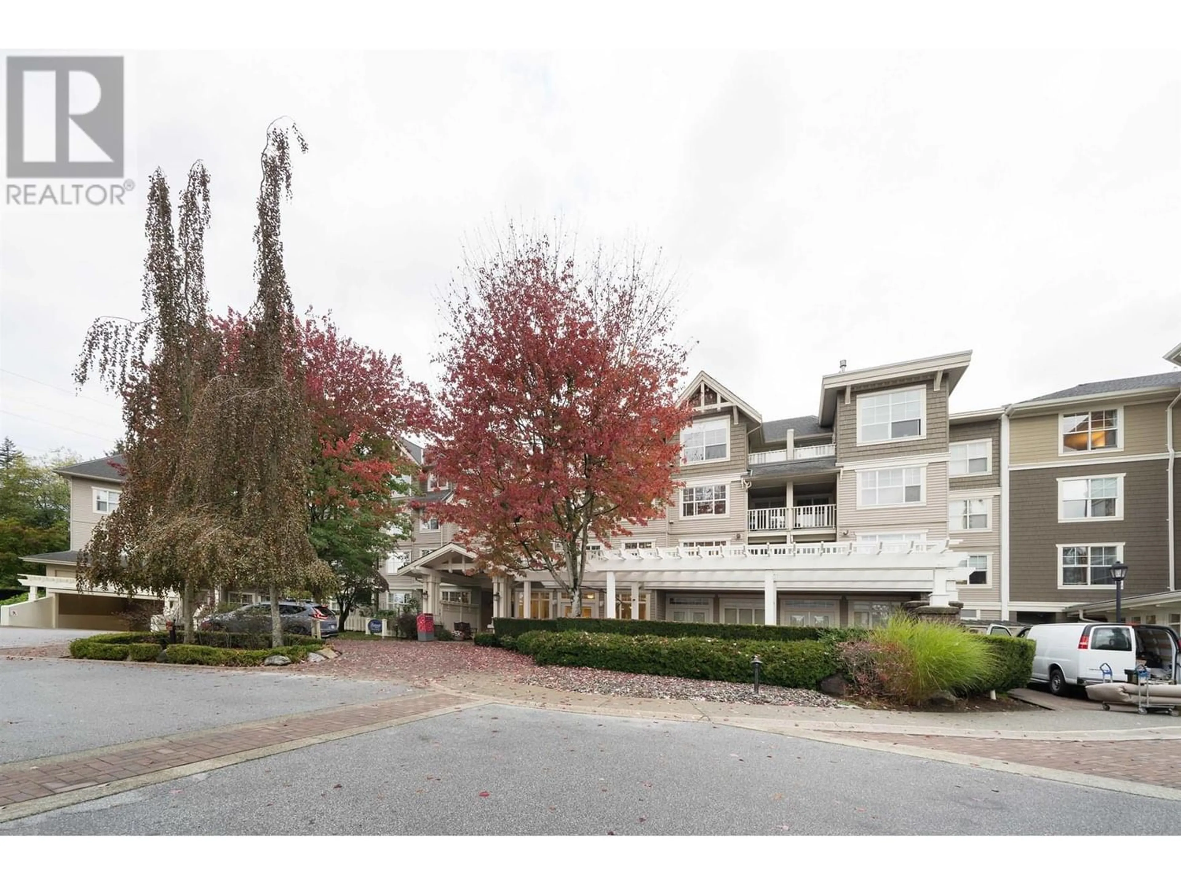 A pic from exterior of the house or condo for 202 960 LYNN VALLEY ROAD, North Vancouver British Columbia V7J3V6