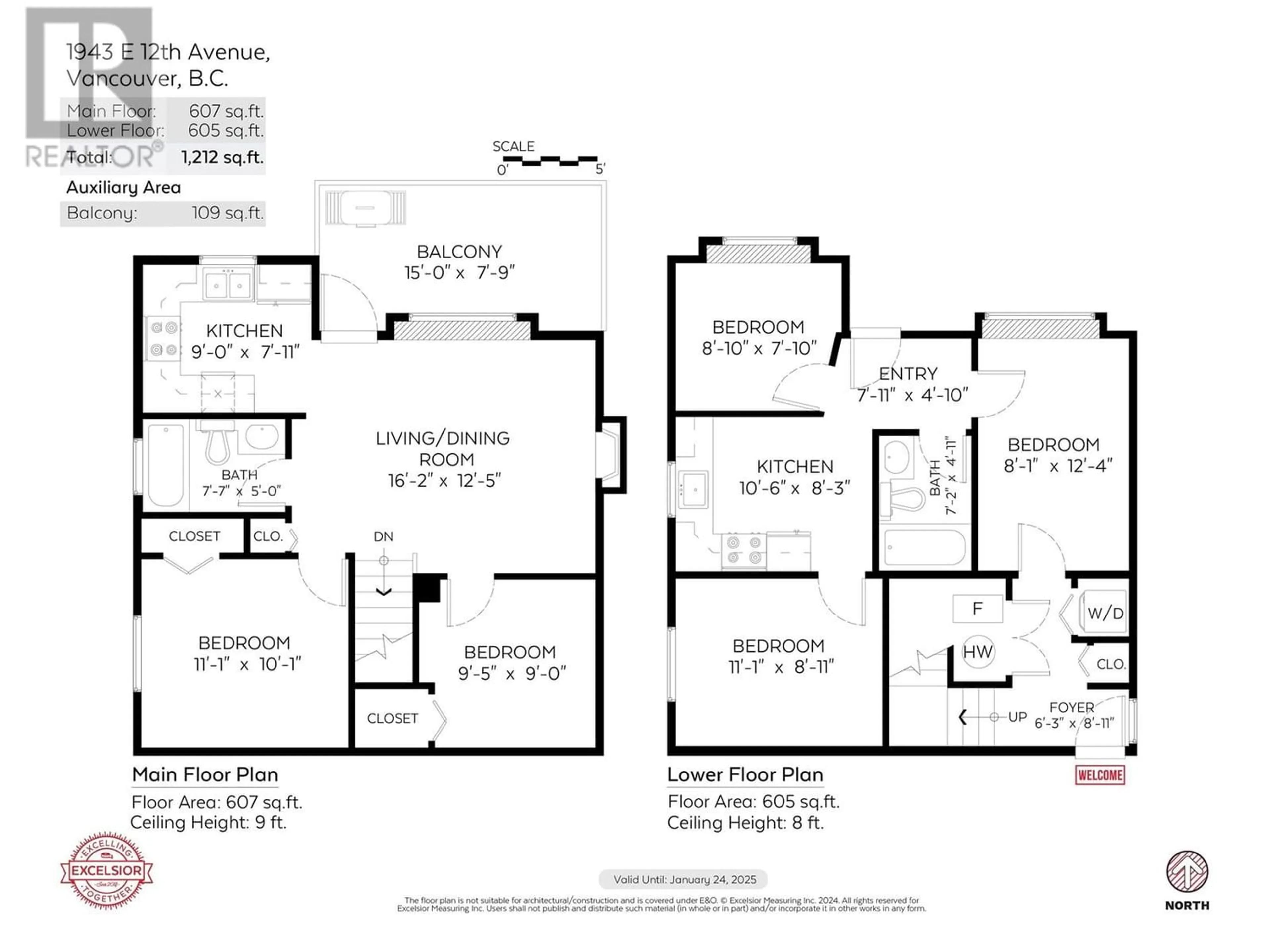 Floor plan for 1943 E 12TH AVENUE, Vancouver British Columbia V5N2A6