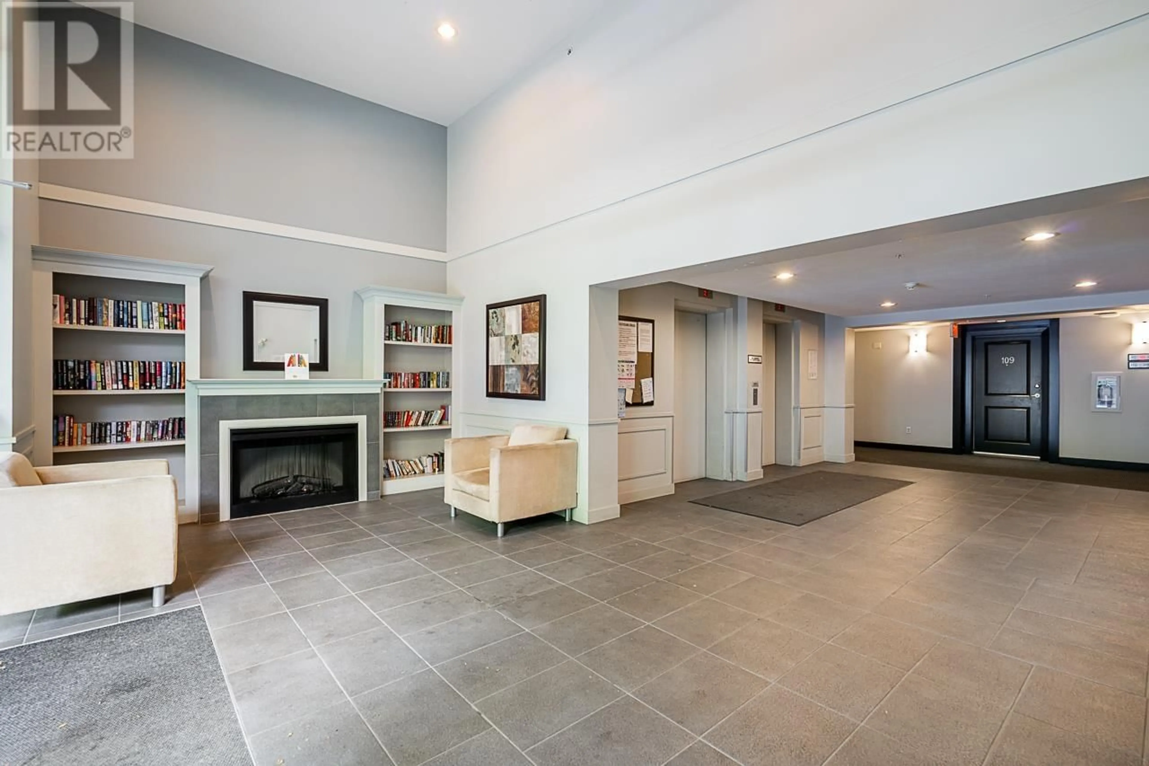 Indoor lobby for 208 2468 ATKINS AVENUE, Port Coquitlam British Columbia V3C1Y9