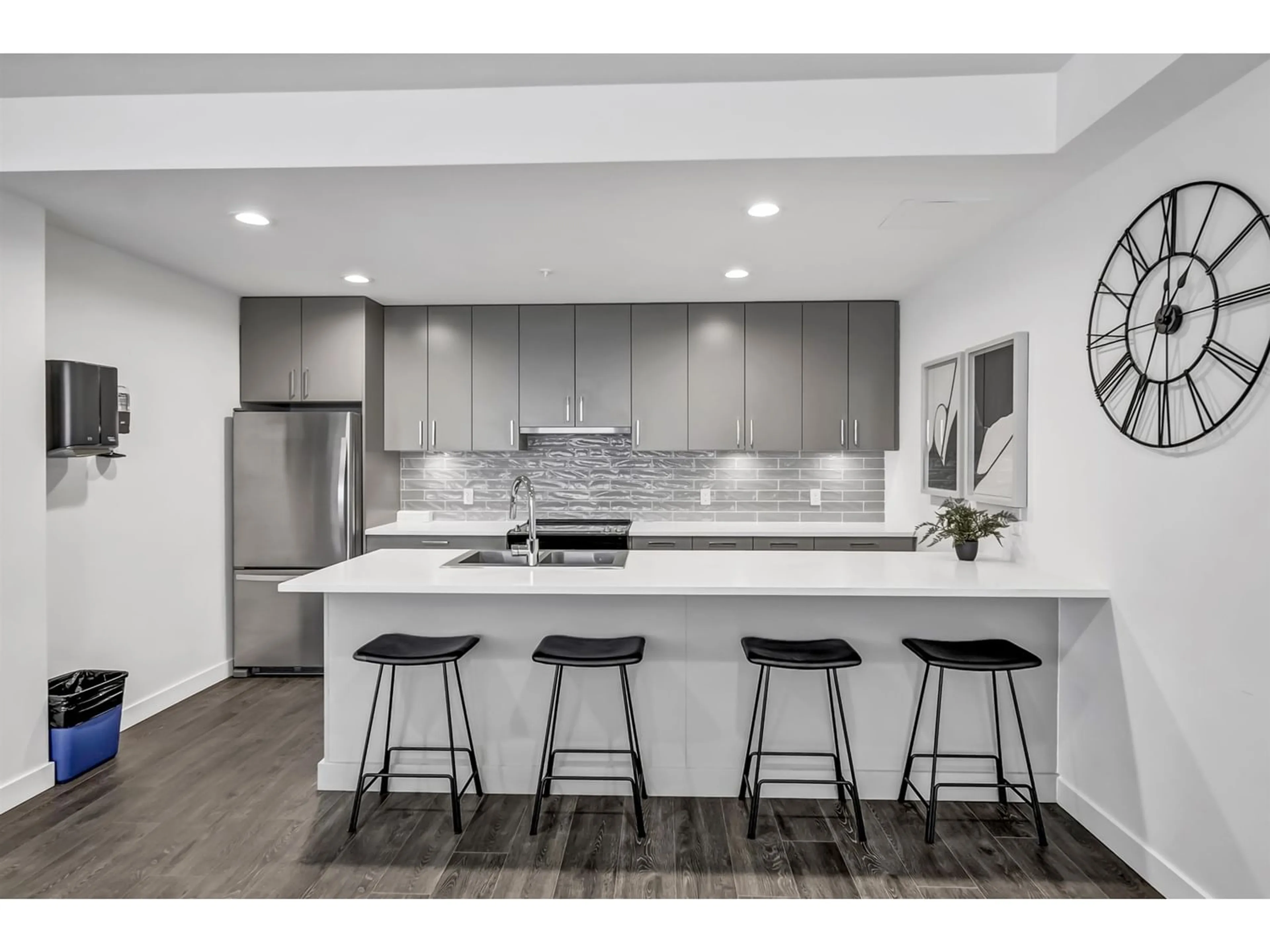 Contemporary kitchen for B225 20834 80 AVENUE, Surrey British Columbia V2Y3M6