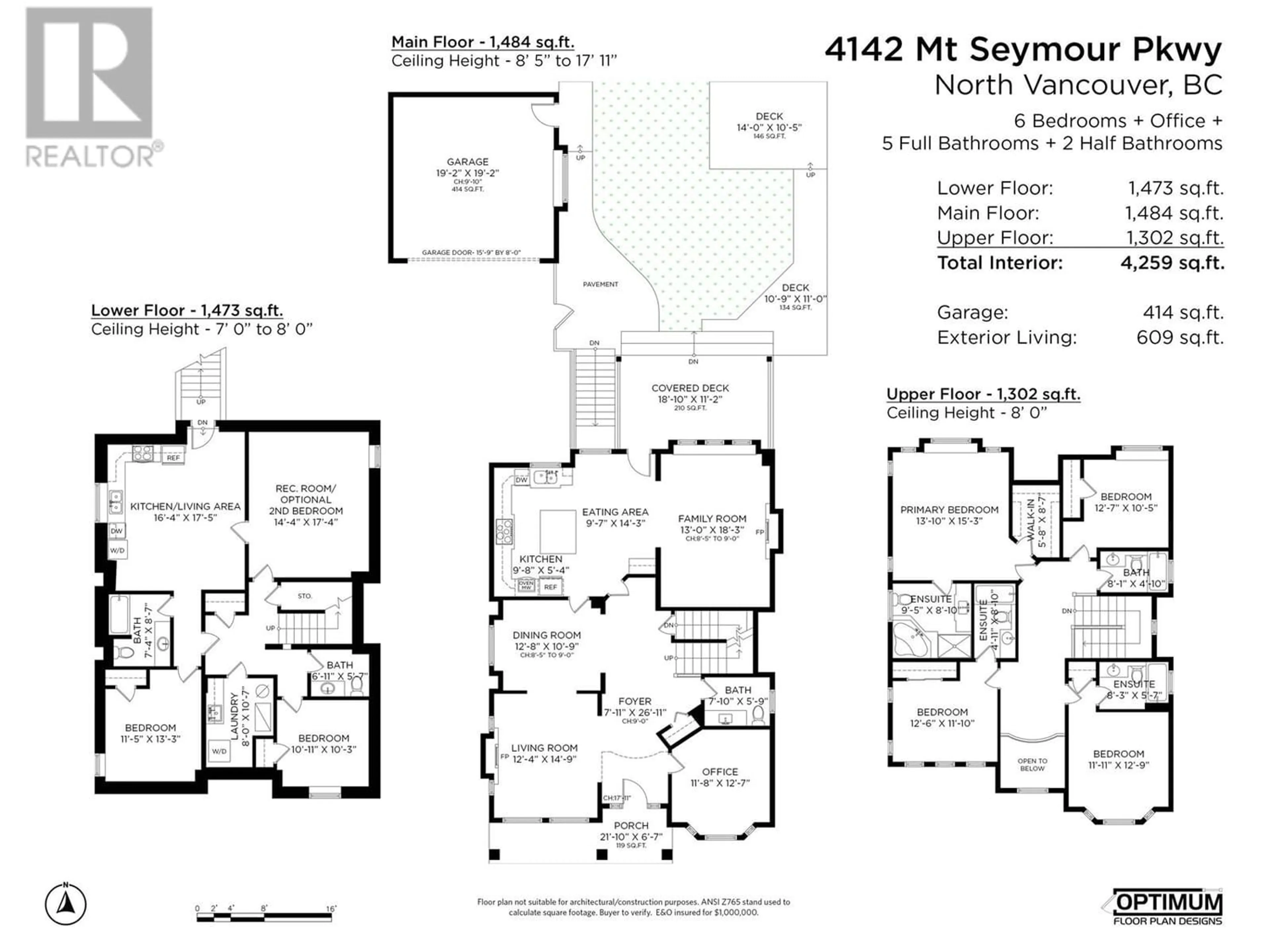 Floor plan for 4142 MT SEYMOUR PARKWAY, North Vancouver British Columbia V7G1C5