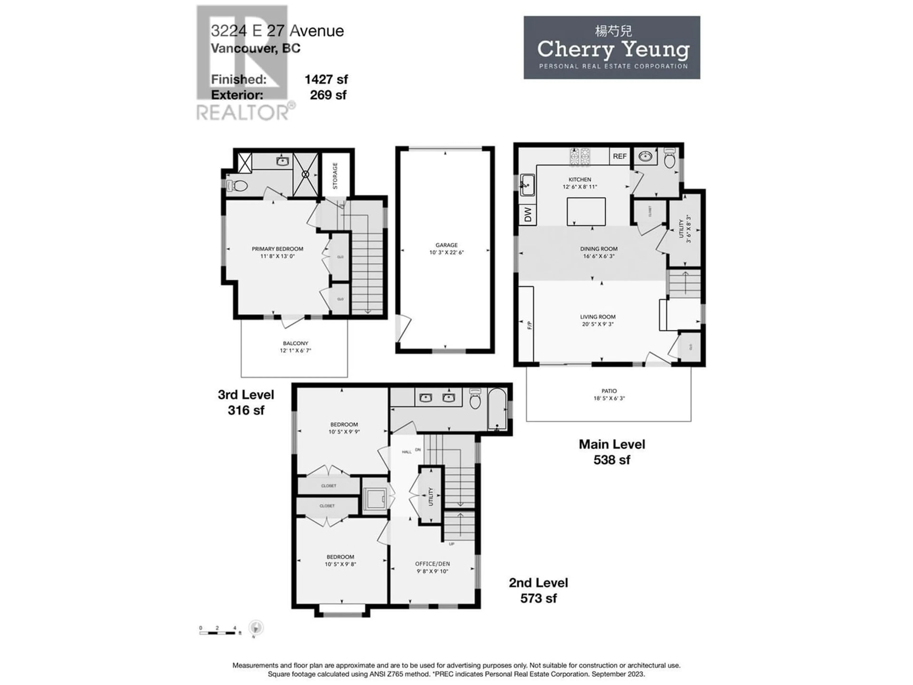 Floor plan for 3224 E 27TH AVENUE, Vancouver British Columbia V5R1P6