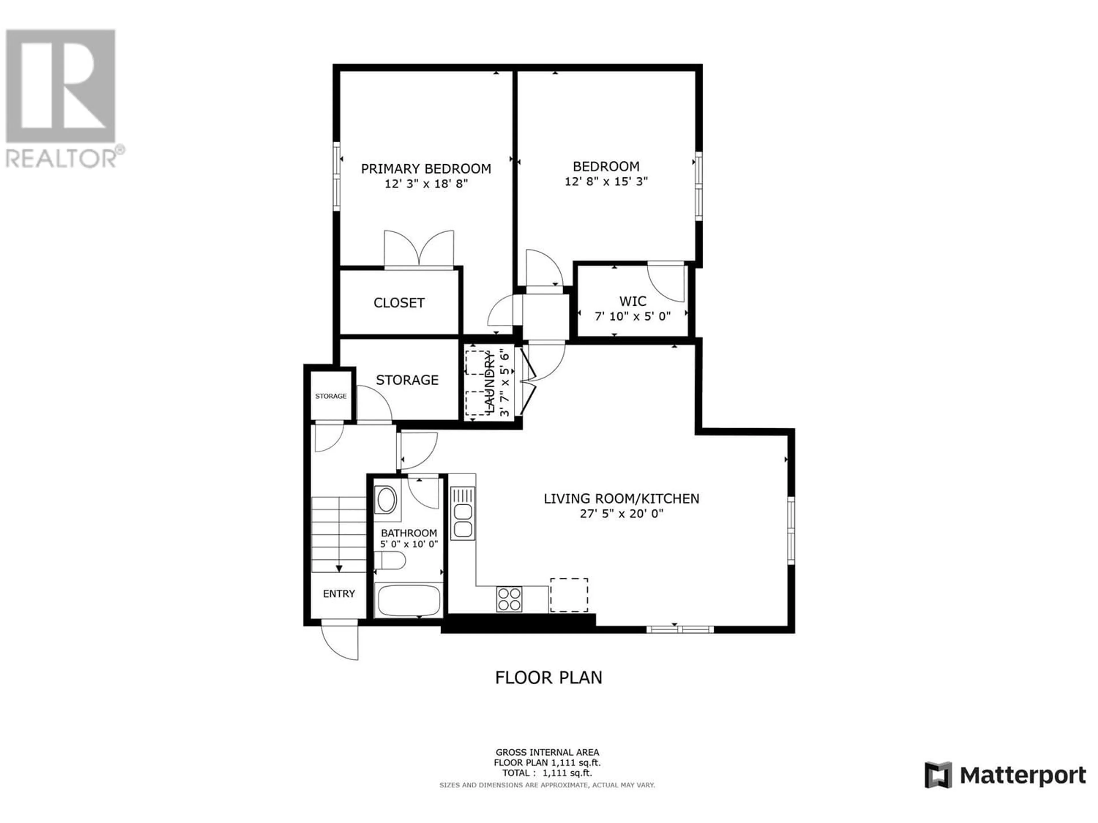 Floor plan for 8712 82 STREET, Fort St. John British Columbia V1J0N8